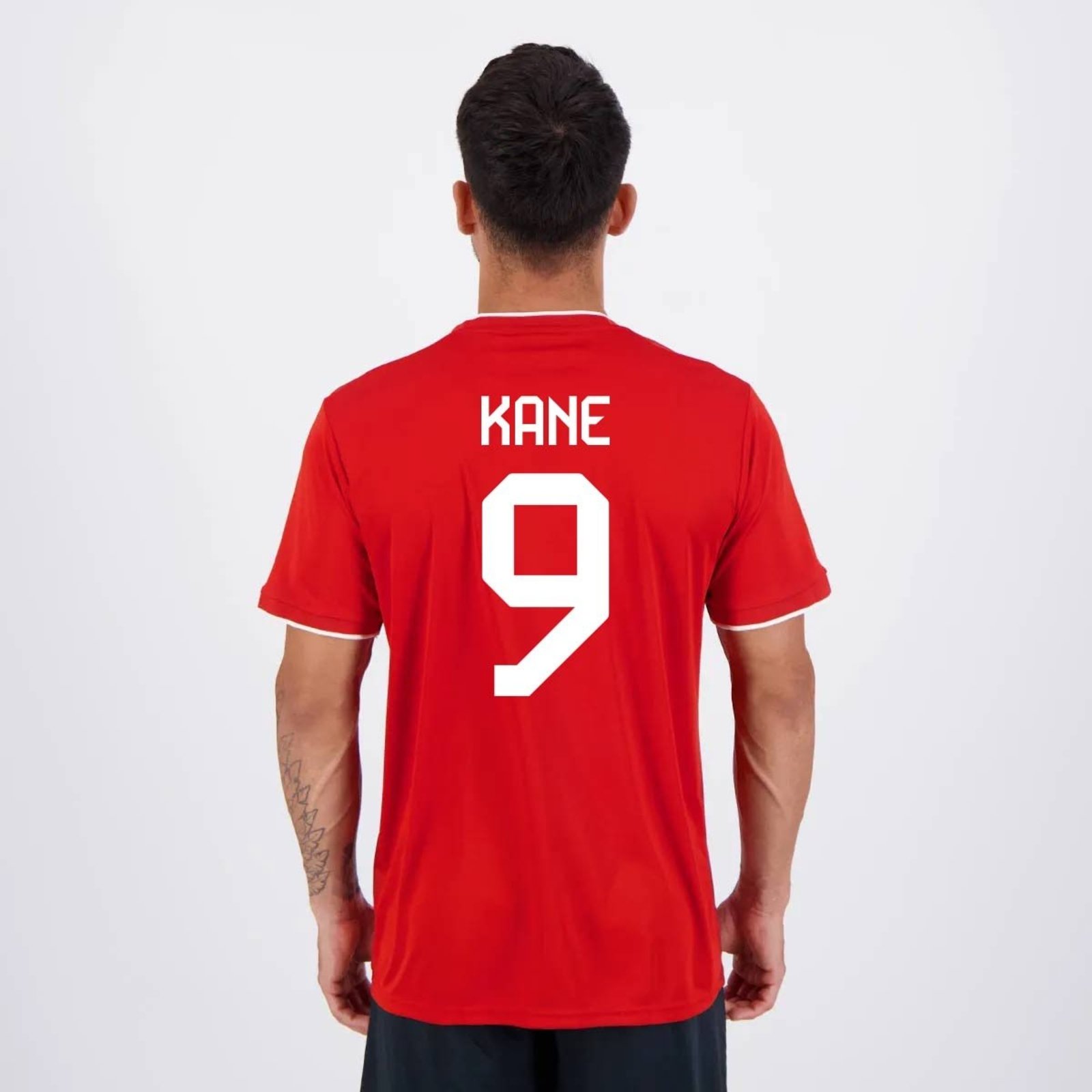 Camisa Bayern de Munique Kane 9 Mia San Mia Vermel