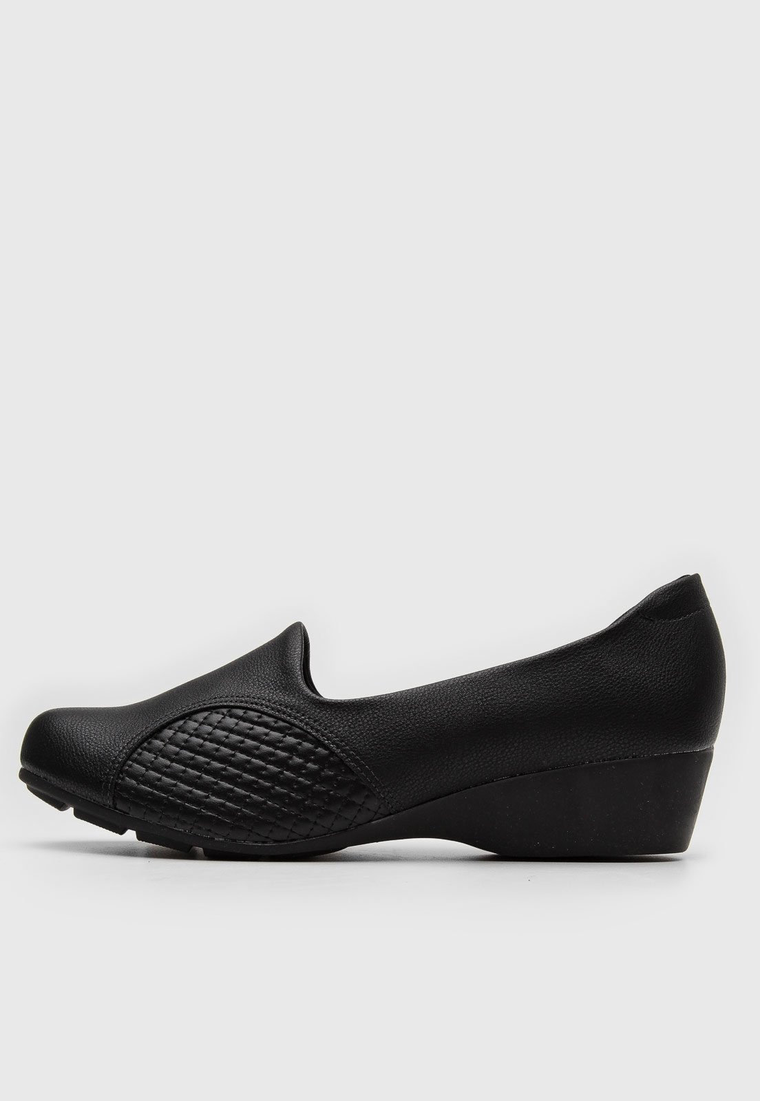 Scarpin Modare Recortes Preto