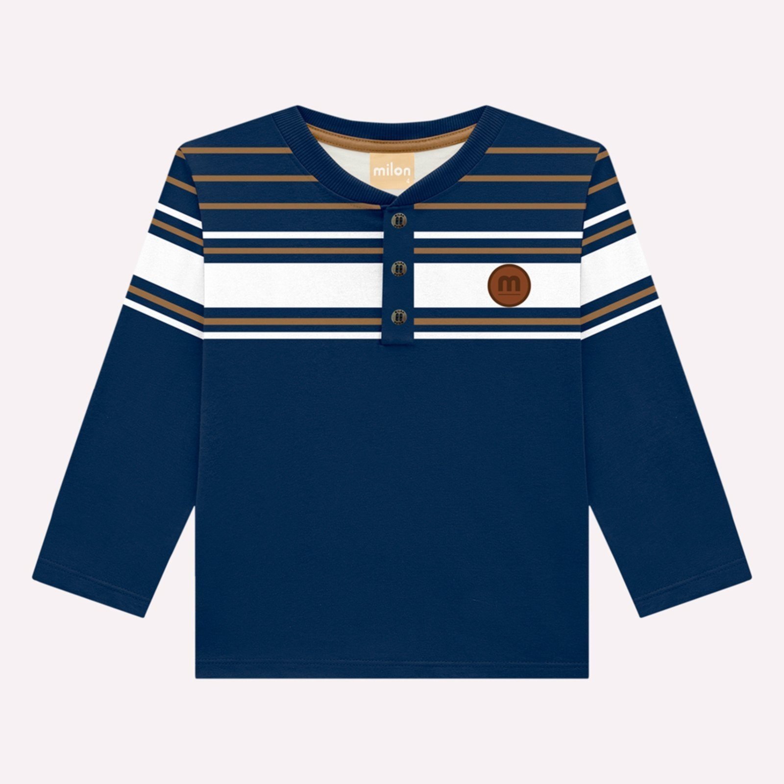 Infantil - Camiseta Menino Listras Milon