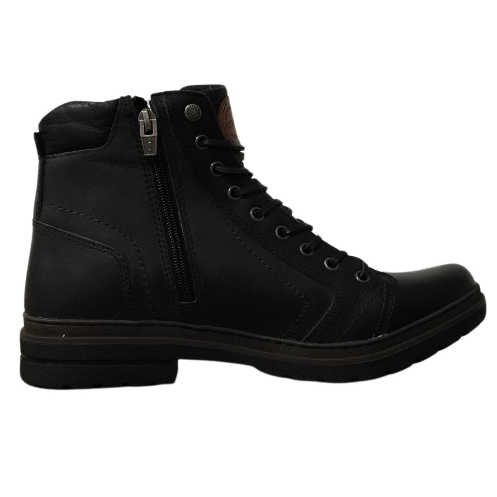 Bota Couro Masculina Crazy Horse Freeway