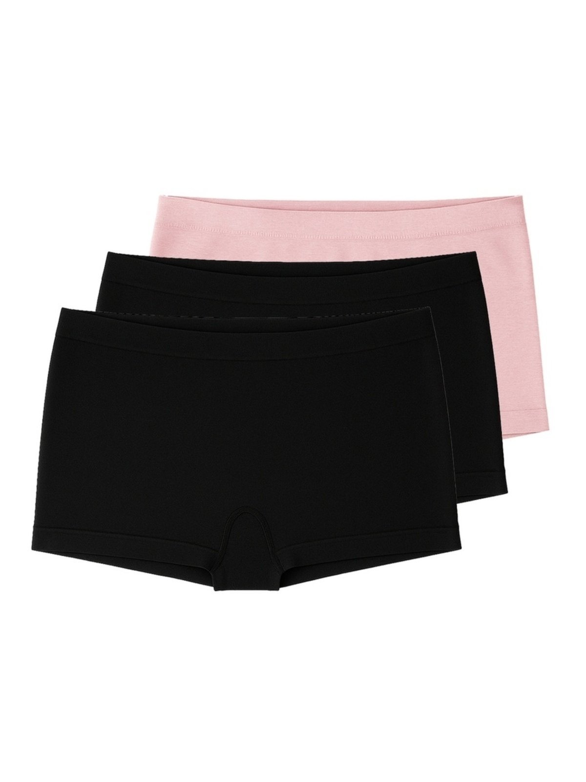 Vista 2 Kit com 3 Calcinhas Boxer Liz 74220 rosa Liz rosa
