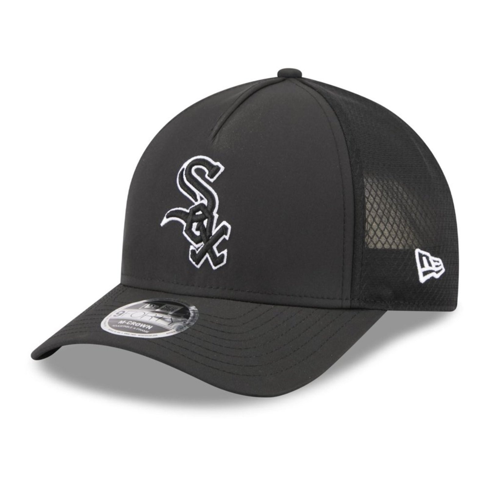 Bone New Era 9FORTY M-CROWN A-FRAME Chicago White Sox Preto