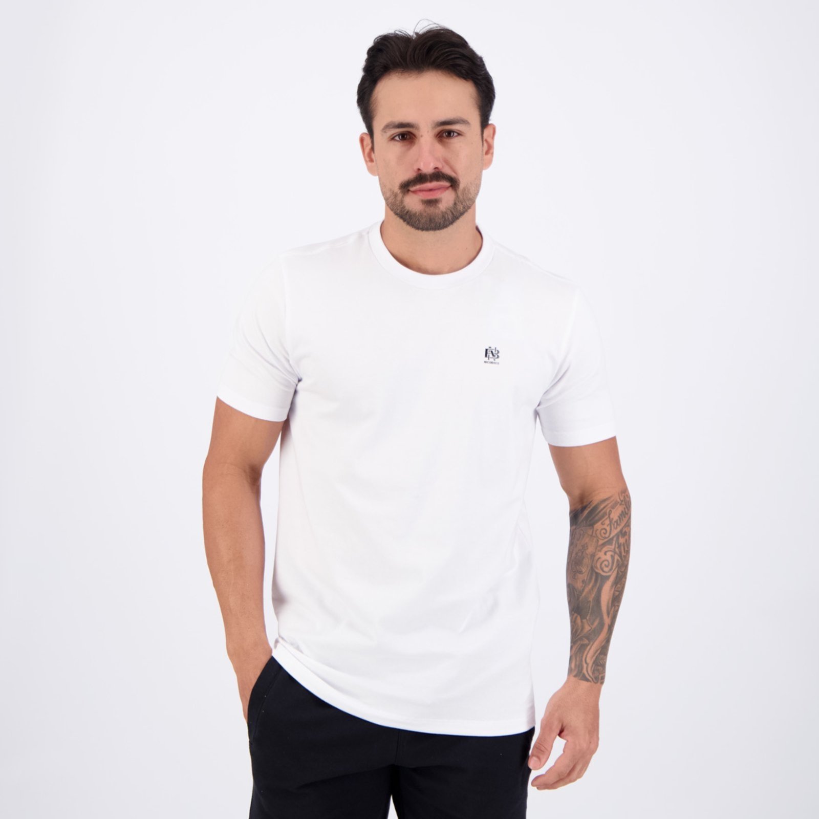 Camiseta Nicoboco Stretch Delos Branca