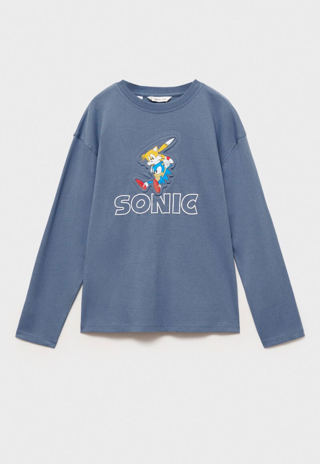 Infantil – Camiseta Manga Longa MANGO Sonic Azul