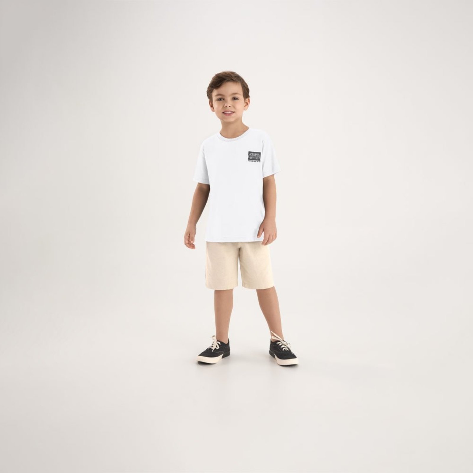 Infantil - Camiseta Branco Pulla Bulla Menino - 53858-3