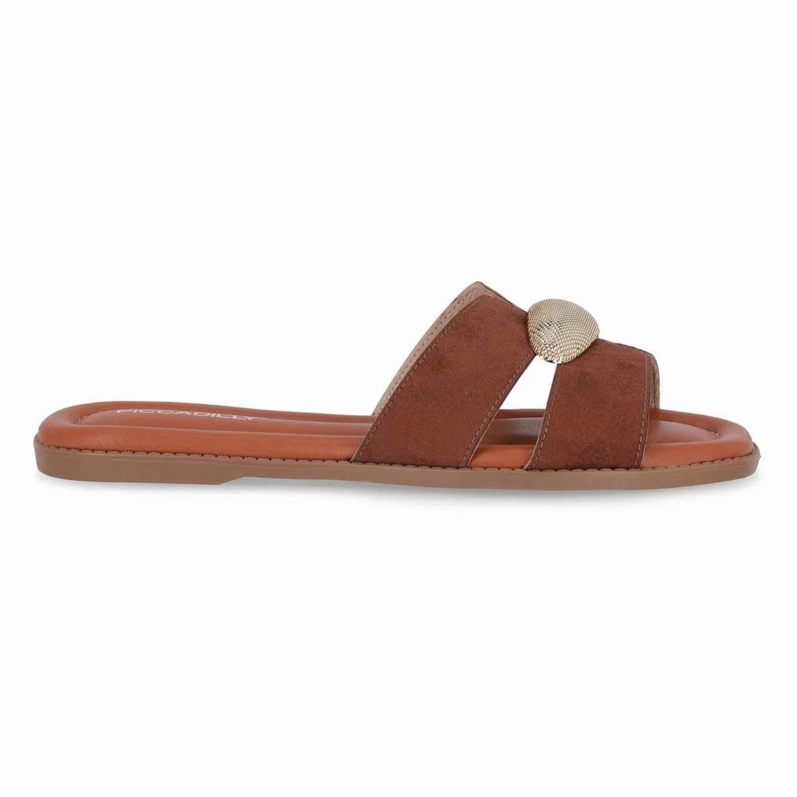 Rasteira Feminina Piccadilly 508069 Marrom