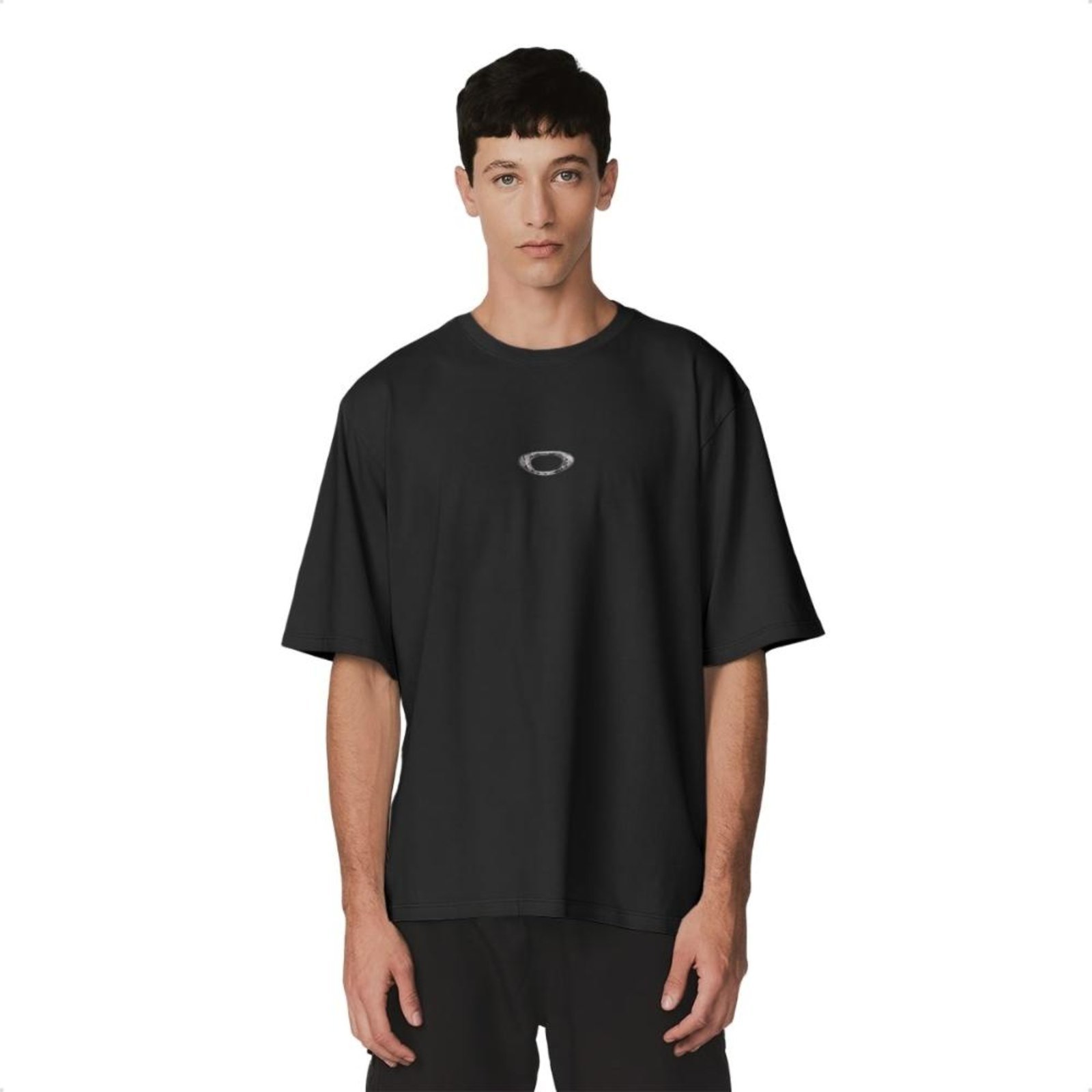 Camiseta Oakley Masculina Ellipse Rocky SS Tee Preto