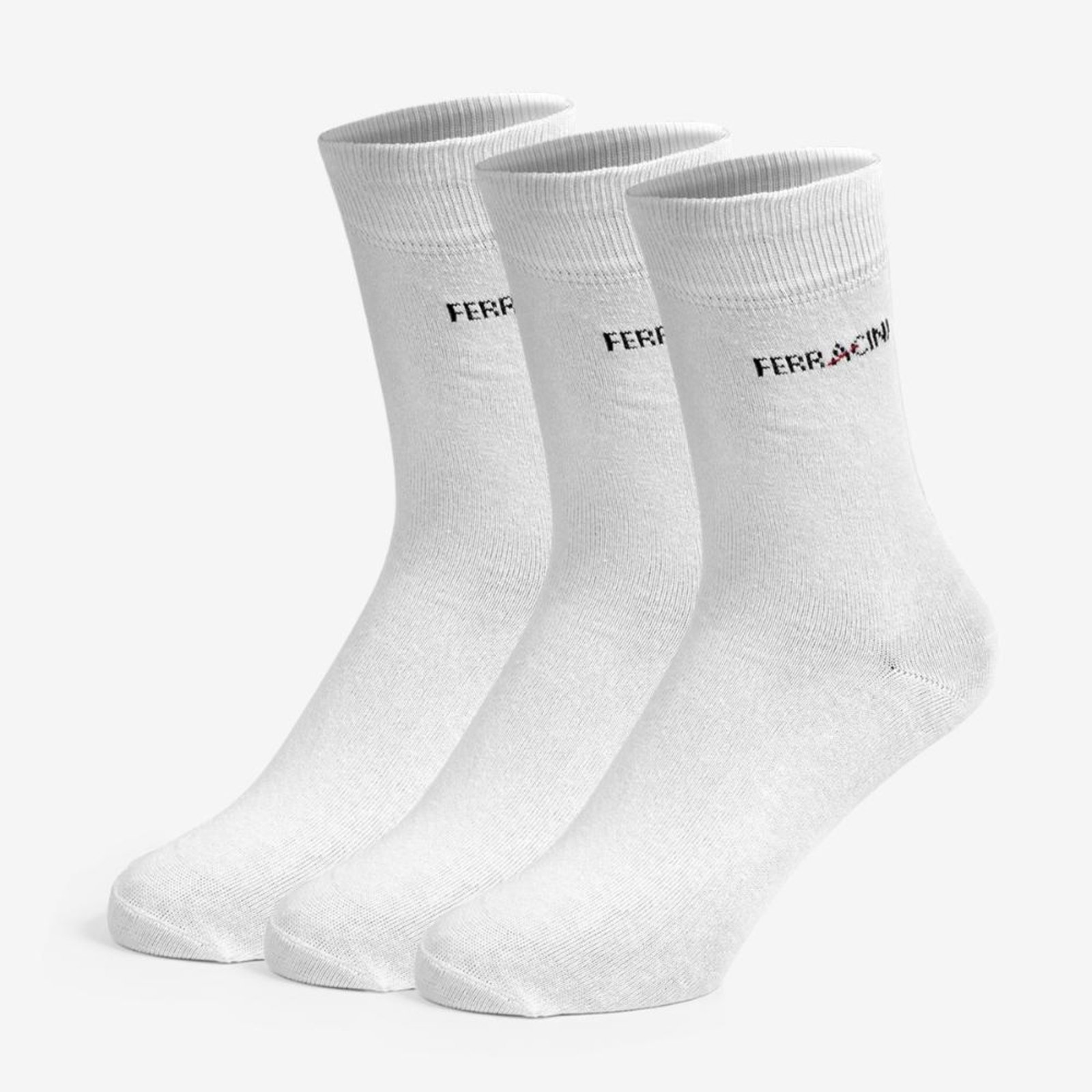 Kit de Meias Algodão Ferracini KIT BL Branco