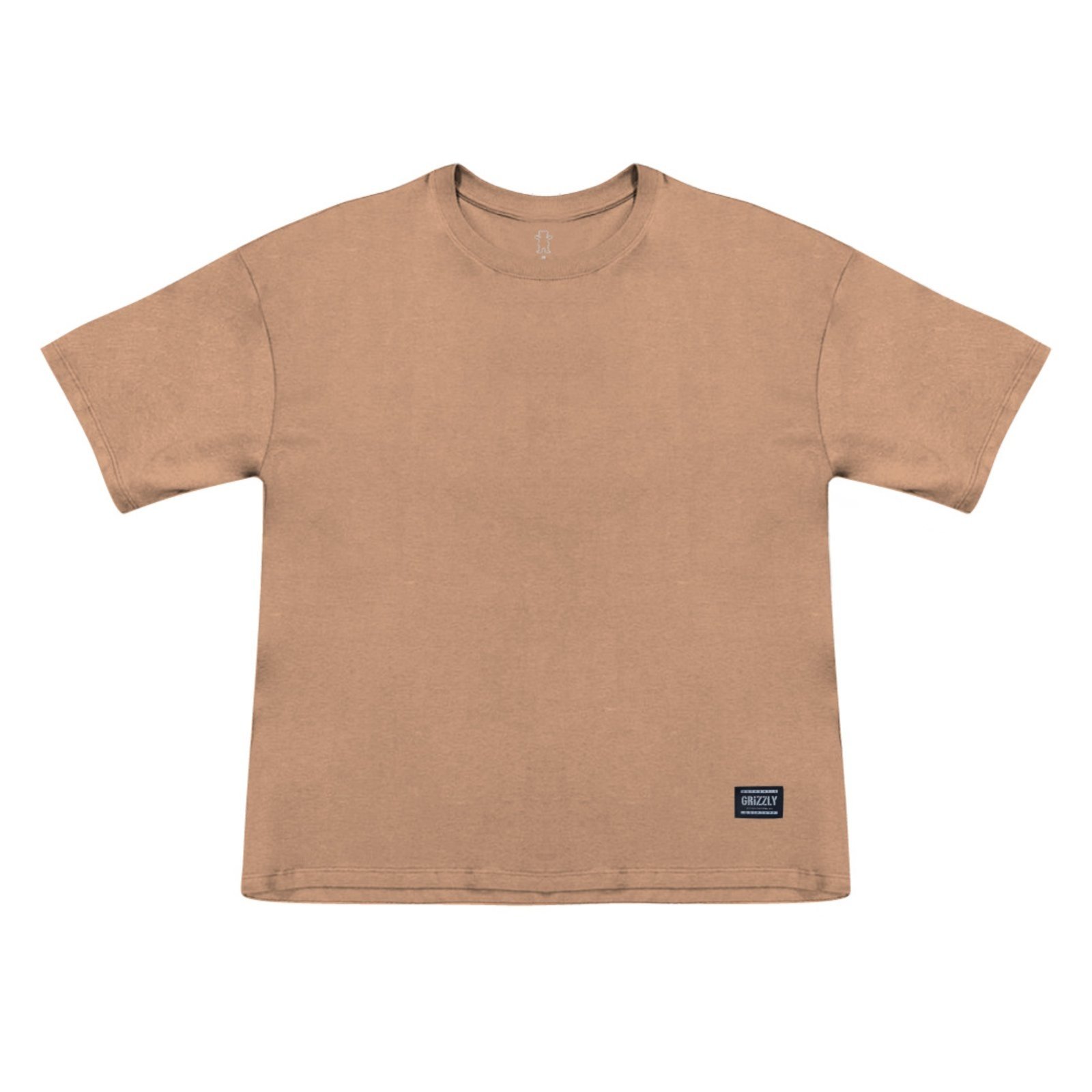 Camiseta Grizzly Blank Oversized - KHAKI