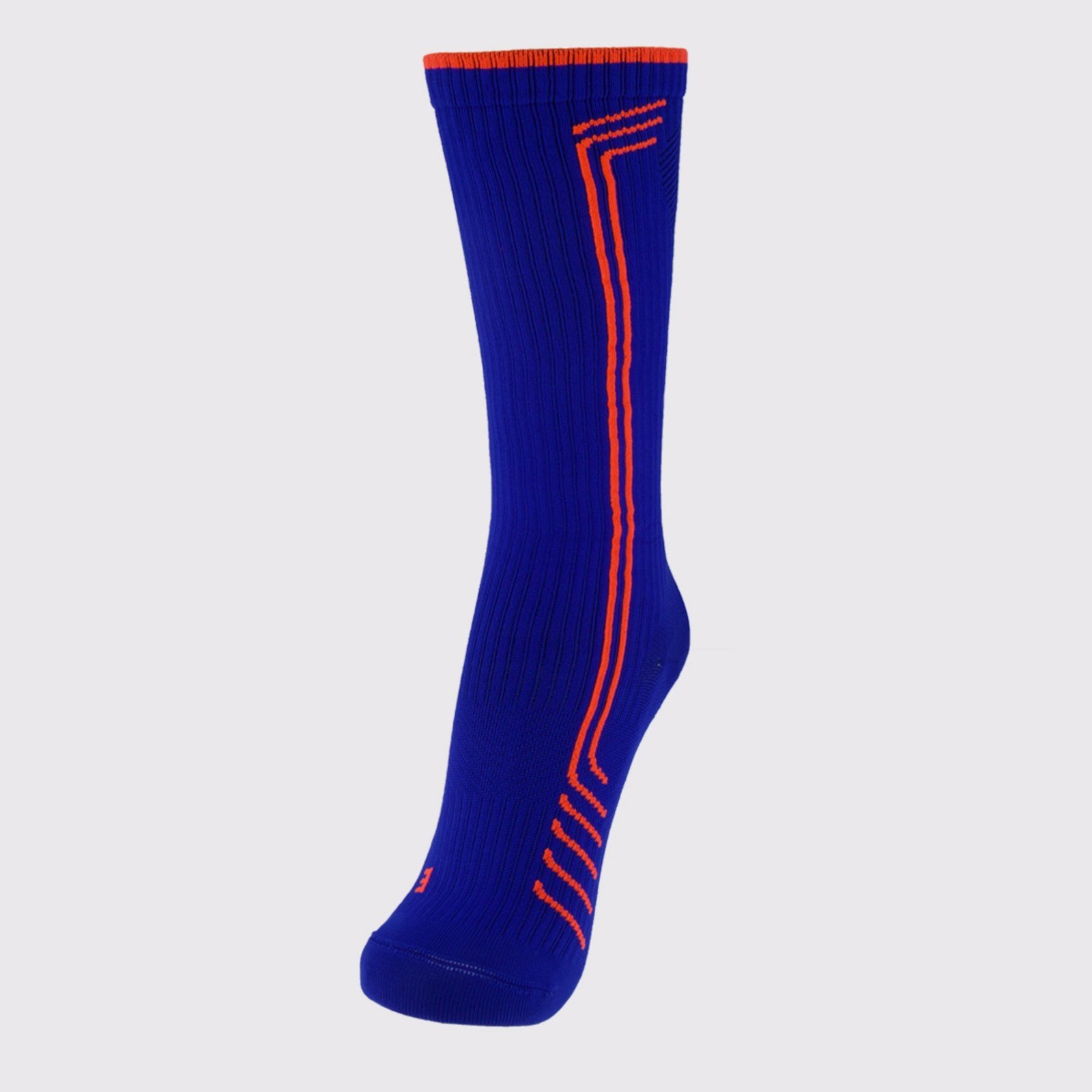 Vista 2 Meia Lupo Sport Roma Running Cano Alto Feminina Anil azul Lupo azul