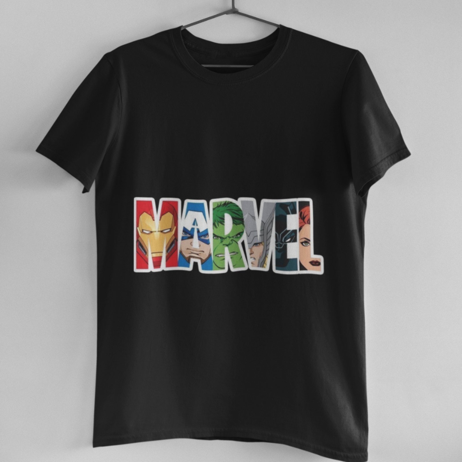 Infantil – Camiseta Meninos Estampada Algodão 100% Marvel