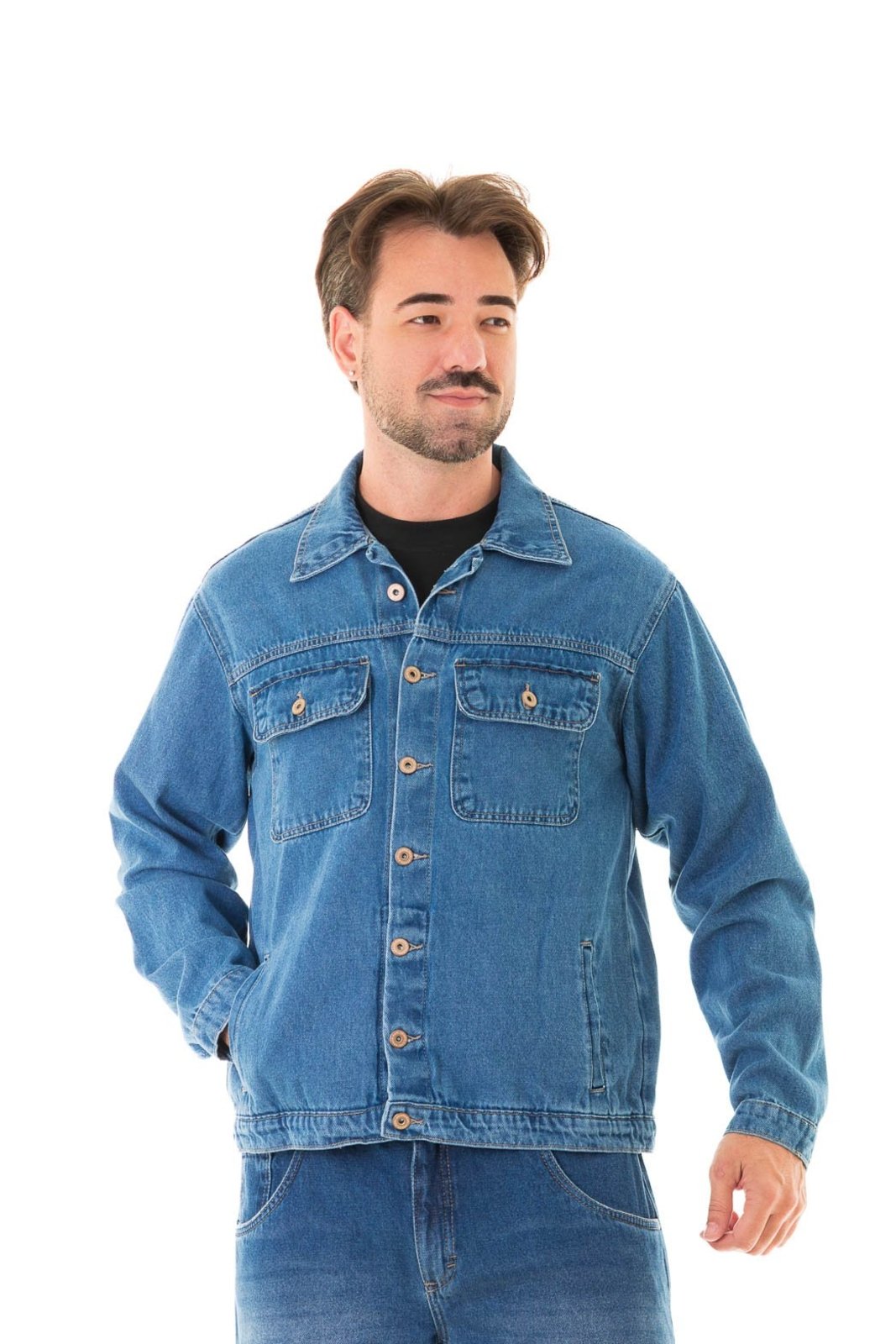 Jaqueta Jeans Masculina Arauto