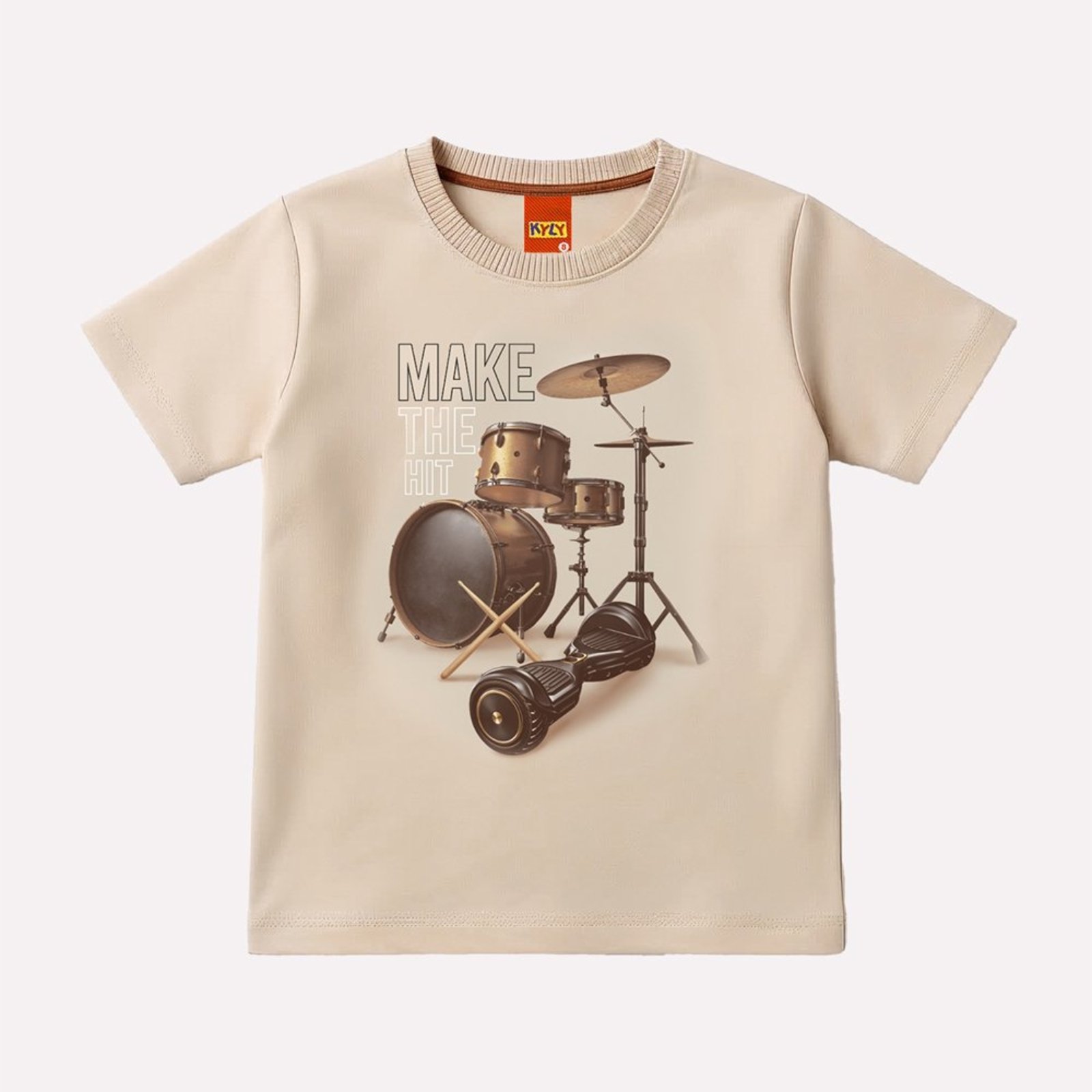 Infantil - Camiseta Menino Bateria Kyly