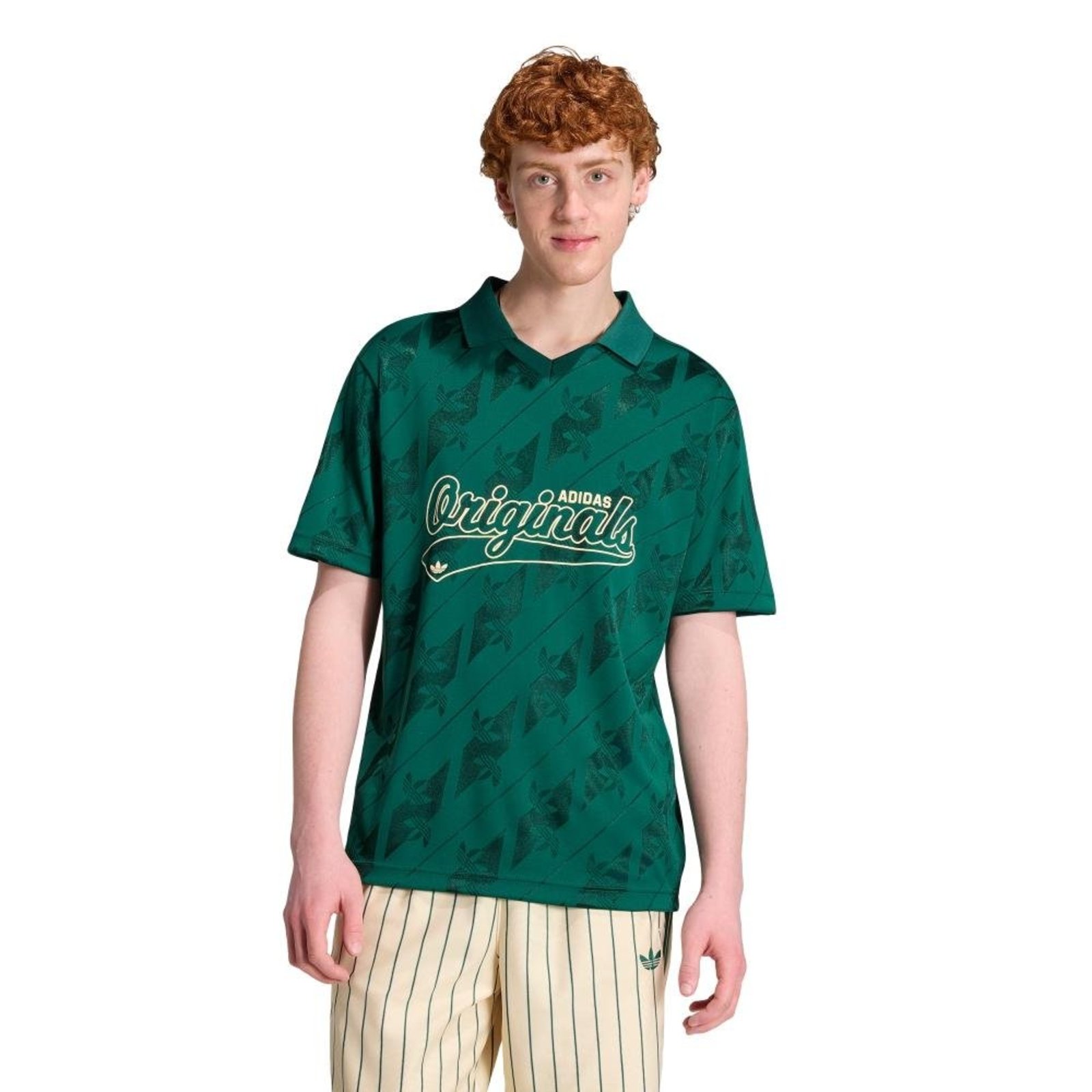 CAMISA DE FUTEBOL JACQUARD ORIGINALS adidas Originals Verde