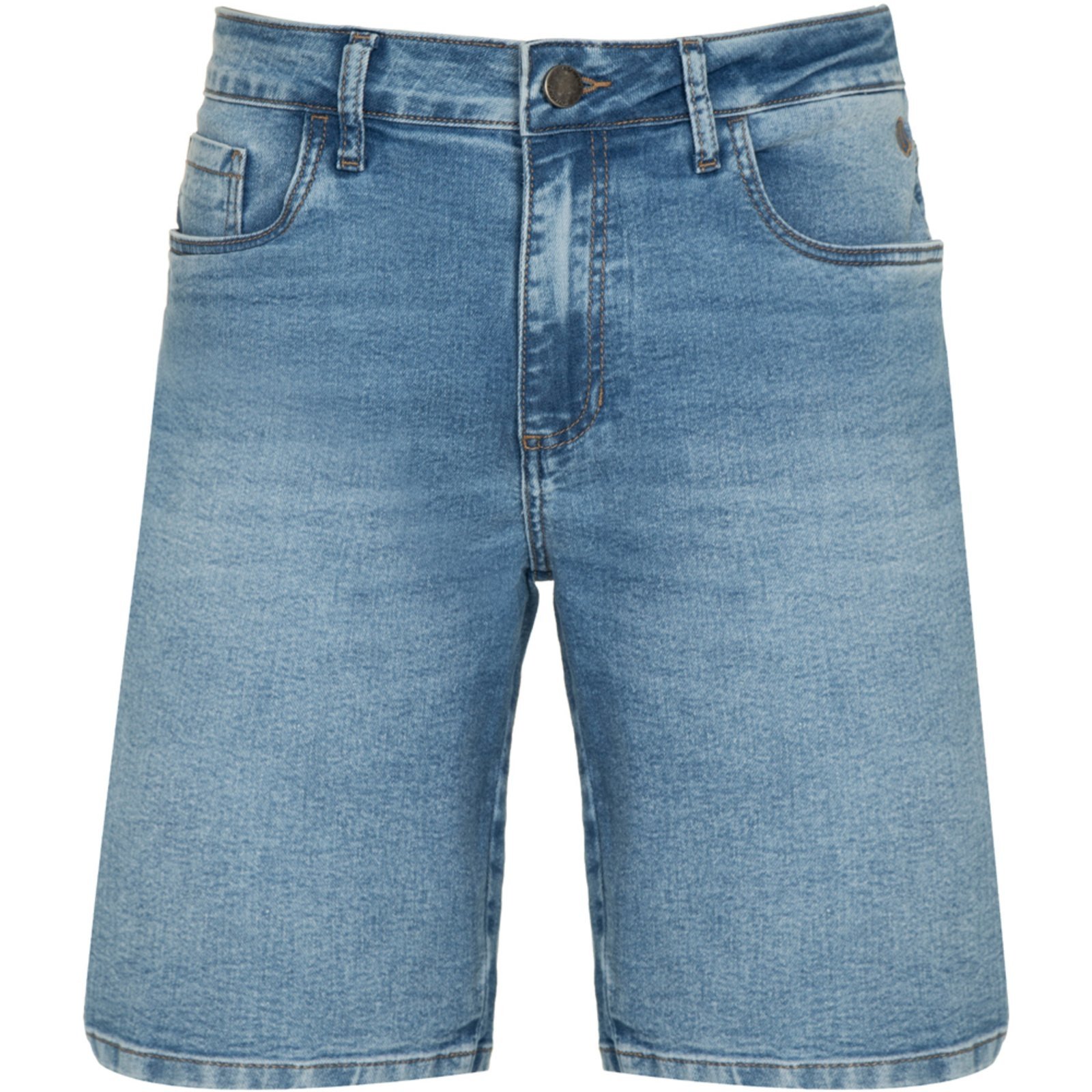 Bermuda Jeans Individual Concept Pr26 Azul Claro Masculino