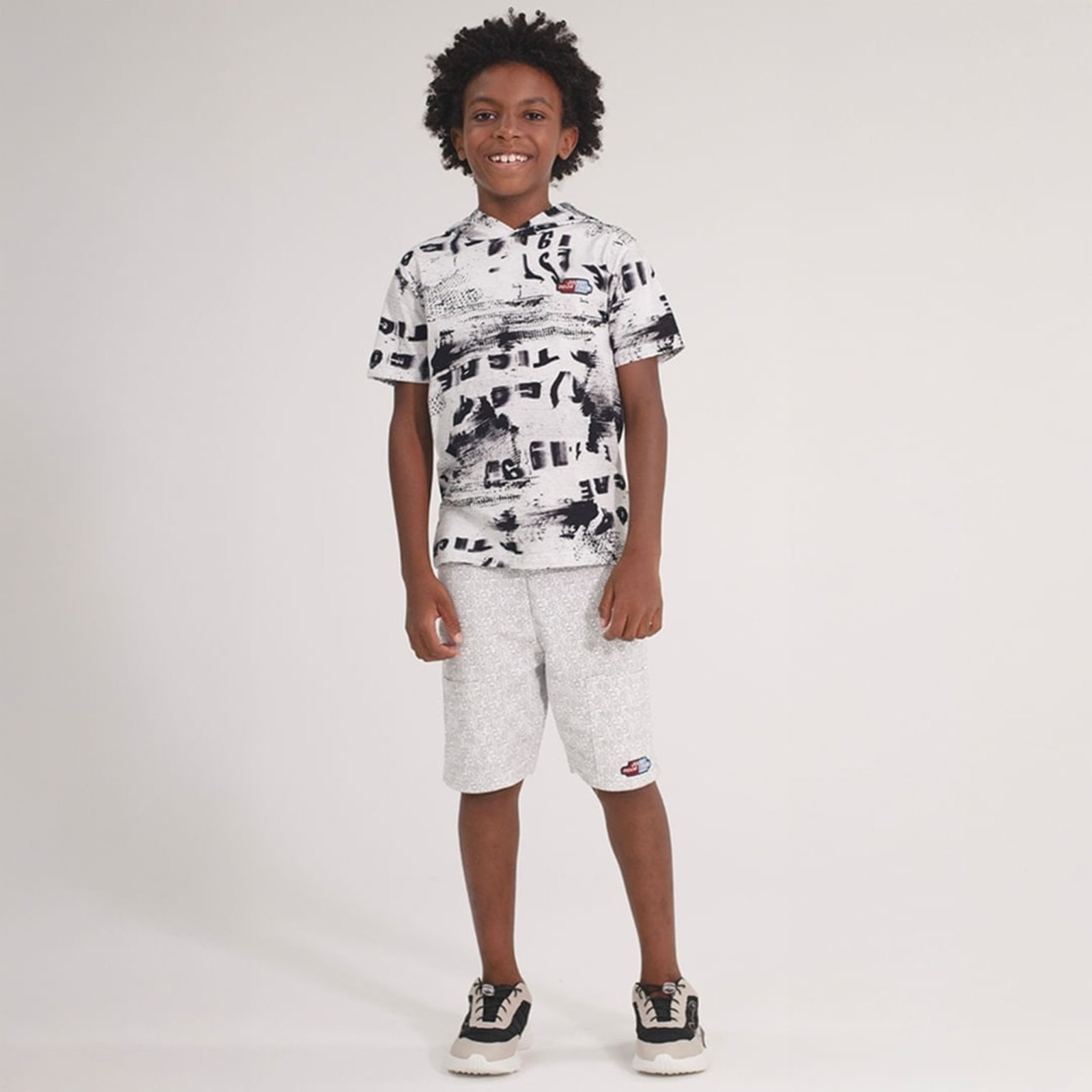 Infantil - Conjunto Curto Masculino Tigor T. Tigre