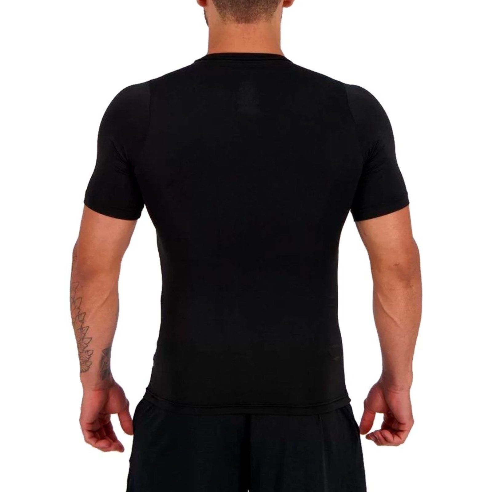 Vista 3 Camisa Térmica Manga Curta Penalty Masculina Matis X preto Penalty preto