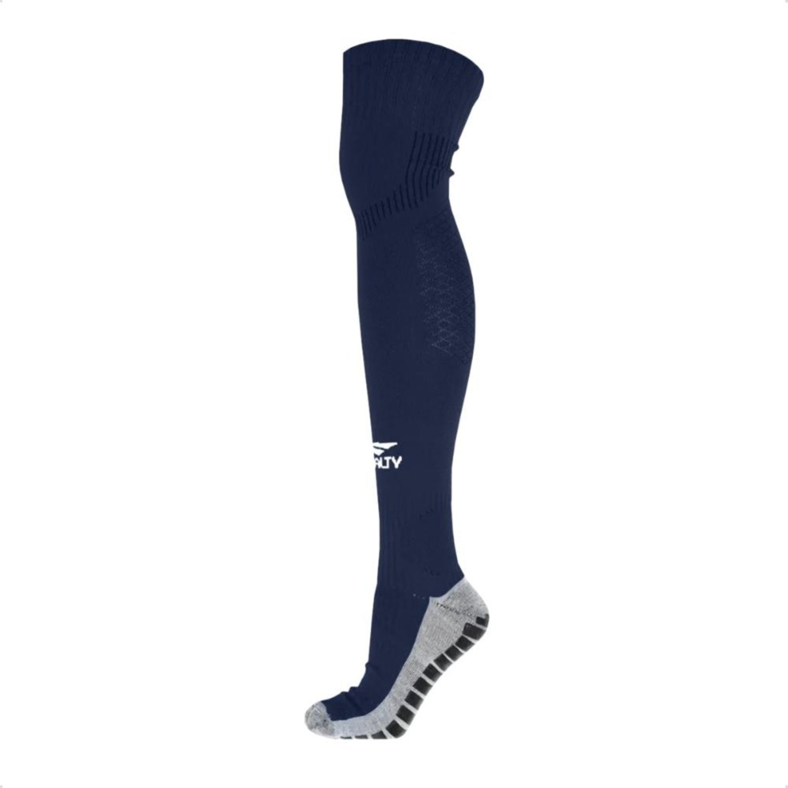 Meião Penalty Fut Grip Max 792 Antiderrapante 39-44 Azul Marinho