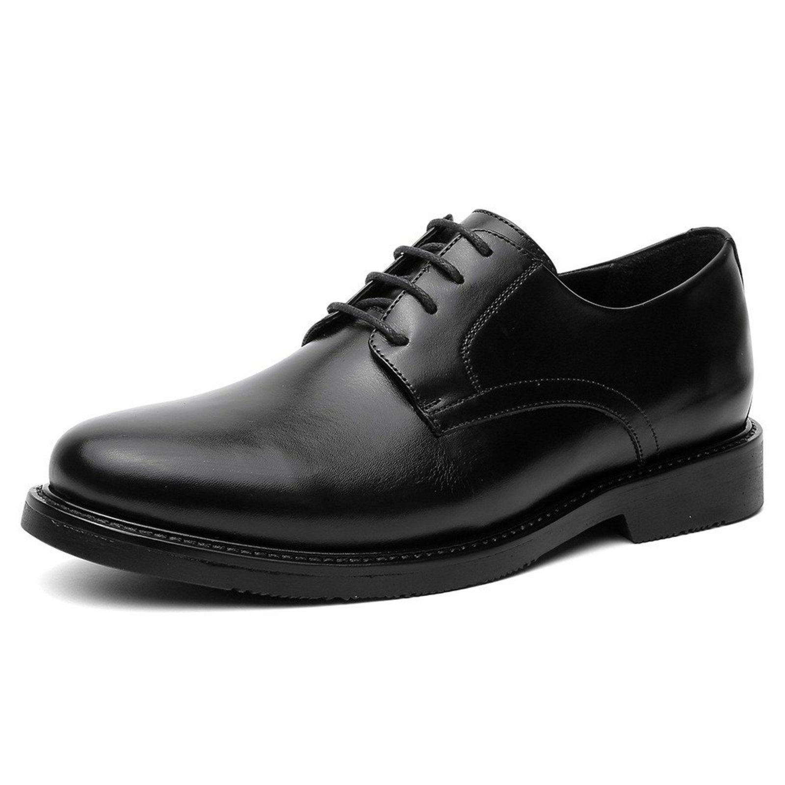 Sapato Social Centuria Tamanho Especial Couro Preto