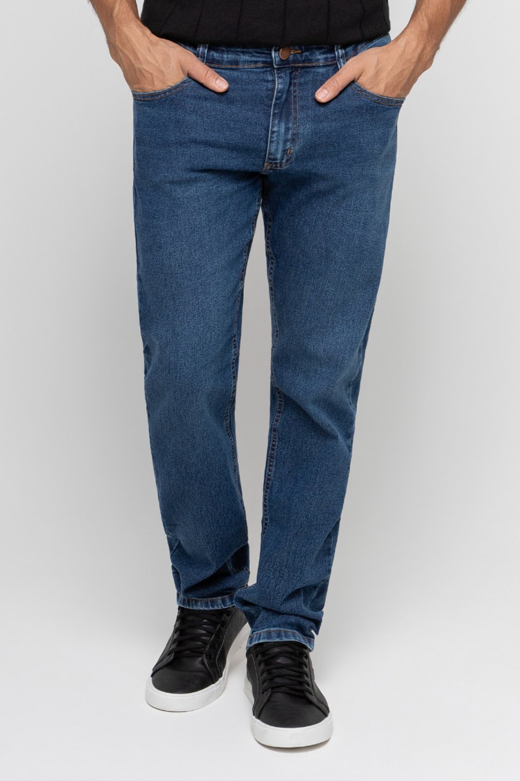 Calça Masculina Antonio Slim Doct Indigo Escuro