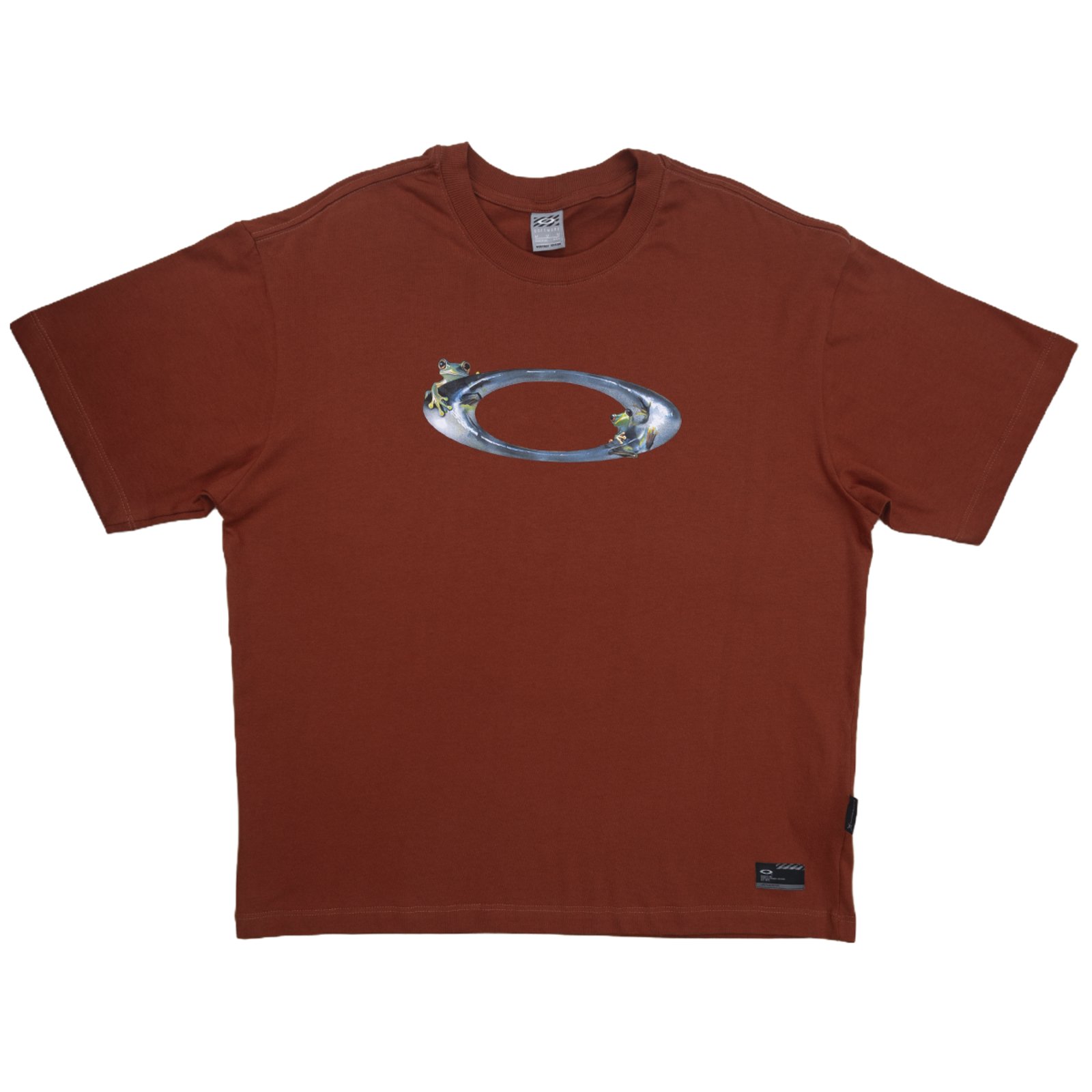 Camiseta Oakley Jupiter's Adventure SS Tee Flame Red - Flame Red
