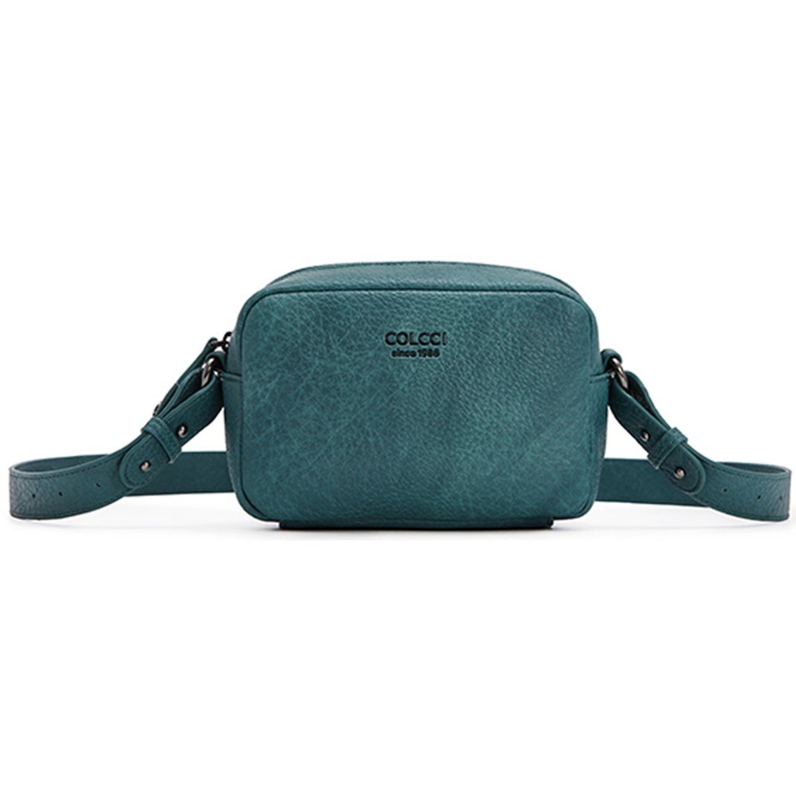 Bolsa Crossbody Colcci Texture VE24 Azul Indigo Feminino