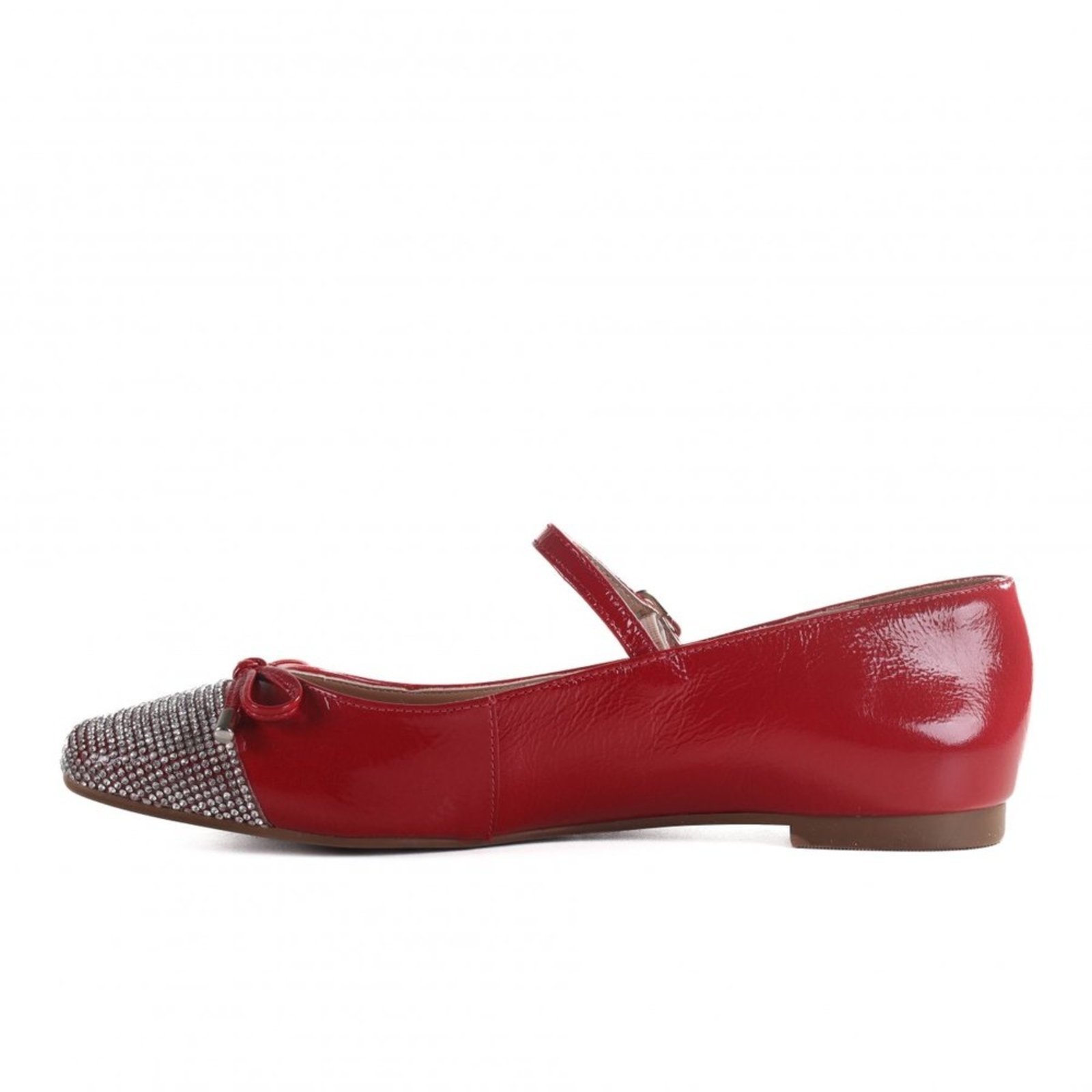 Vista 3 Sapatilha Feminina Brilho Zariff 10018247 Zariff vermelho Zariff vermelho