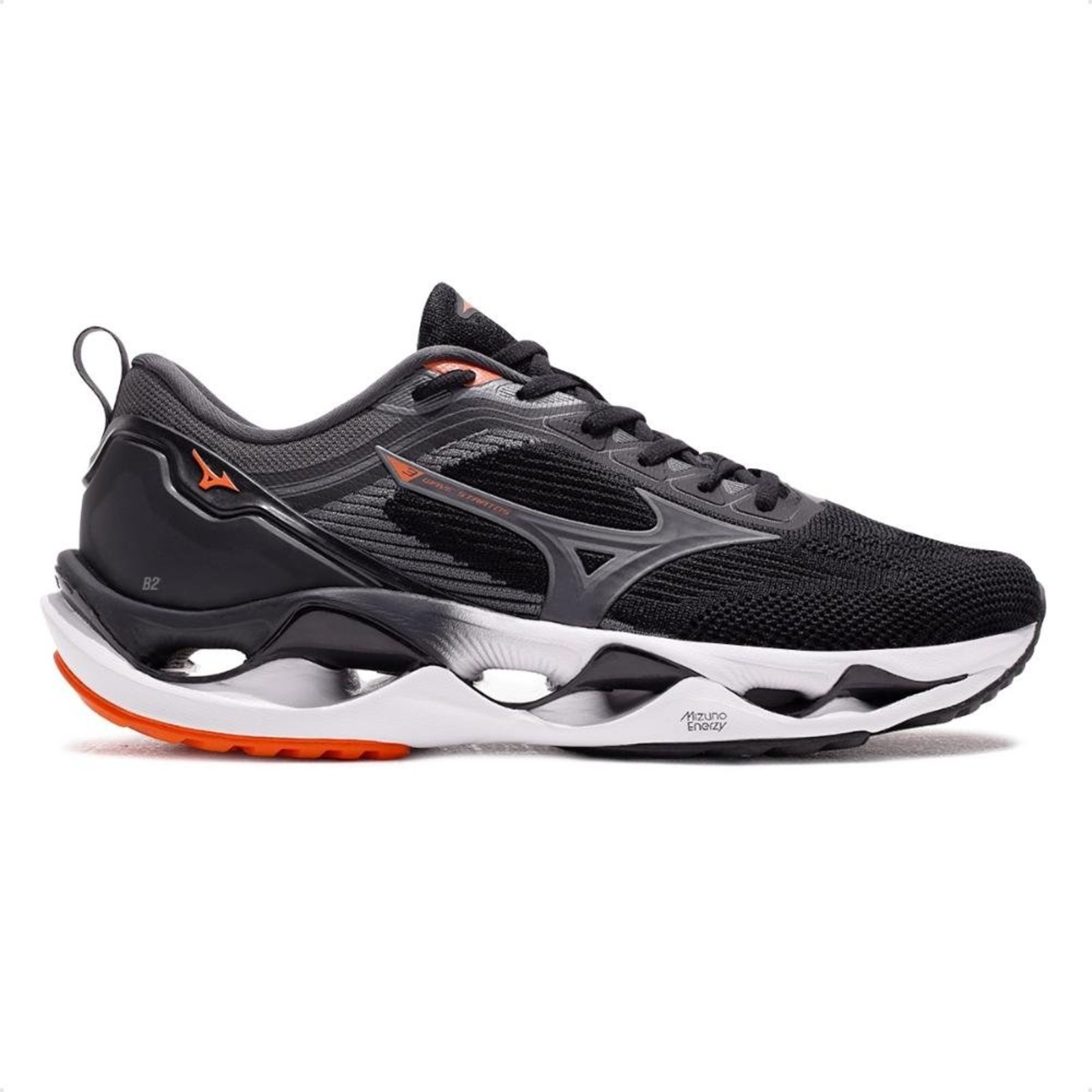 Tênis Mizuno Wave Stratos 3 Masculino Preto