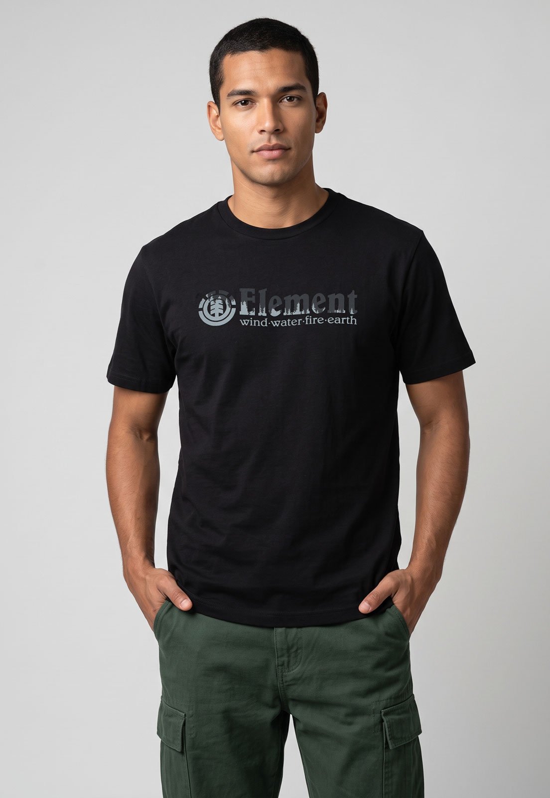 Camiseta Masculina Element Filter Preta