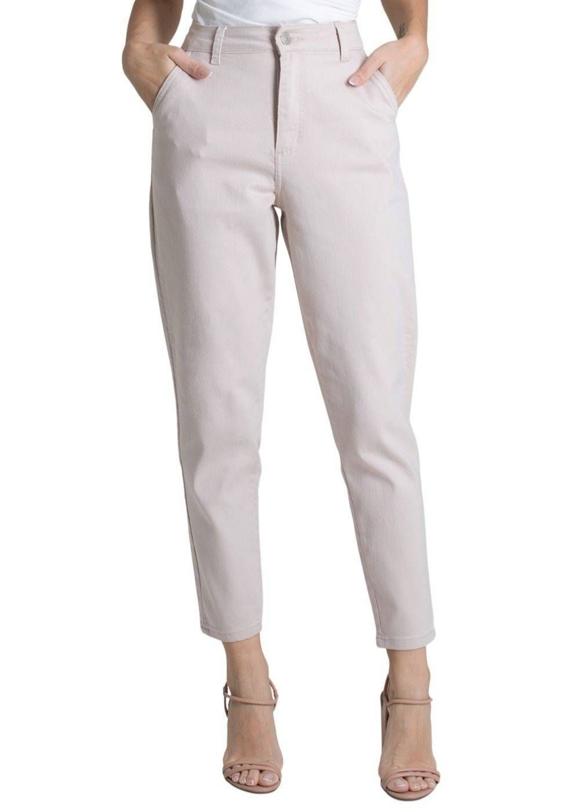 Calça Sarja Sawary Mom – 278170 – Bege – Sawary