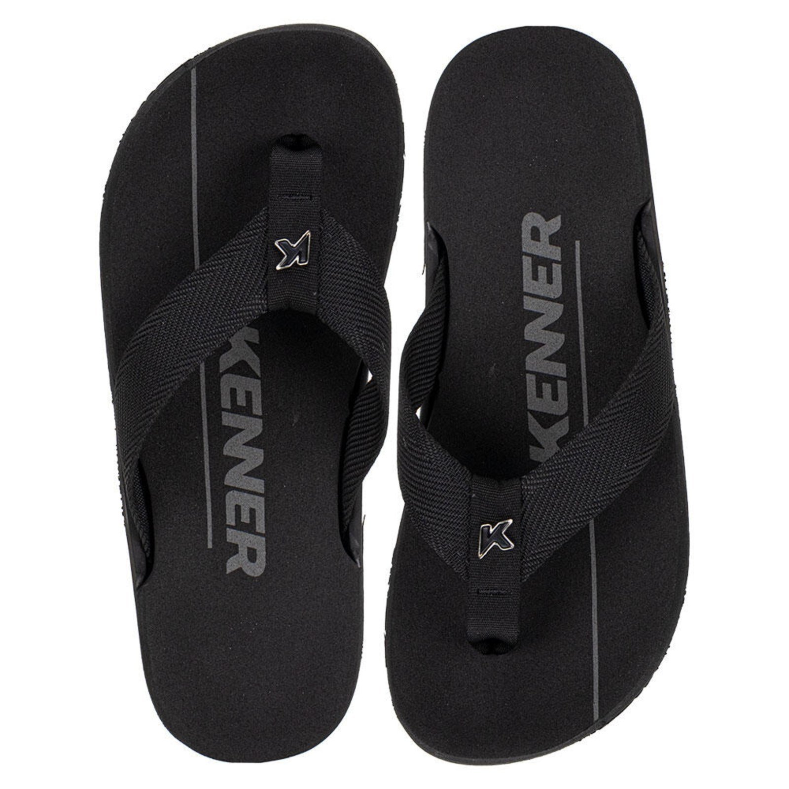 Chinelo Masculino Nk6 Pro Kenner Ejz 1972710 Preto