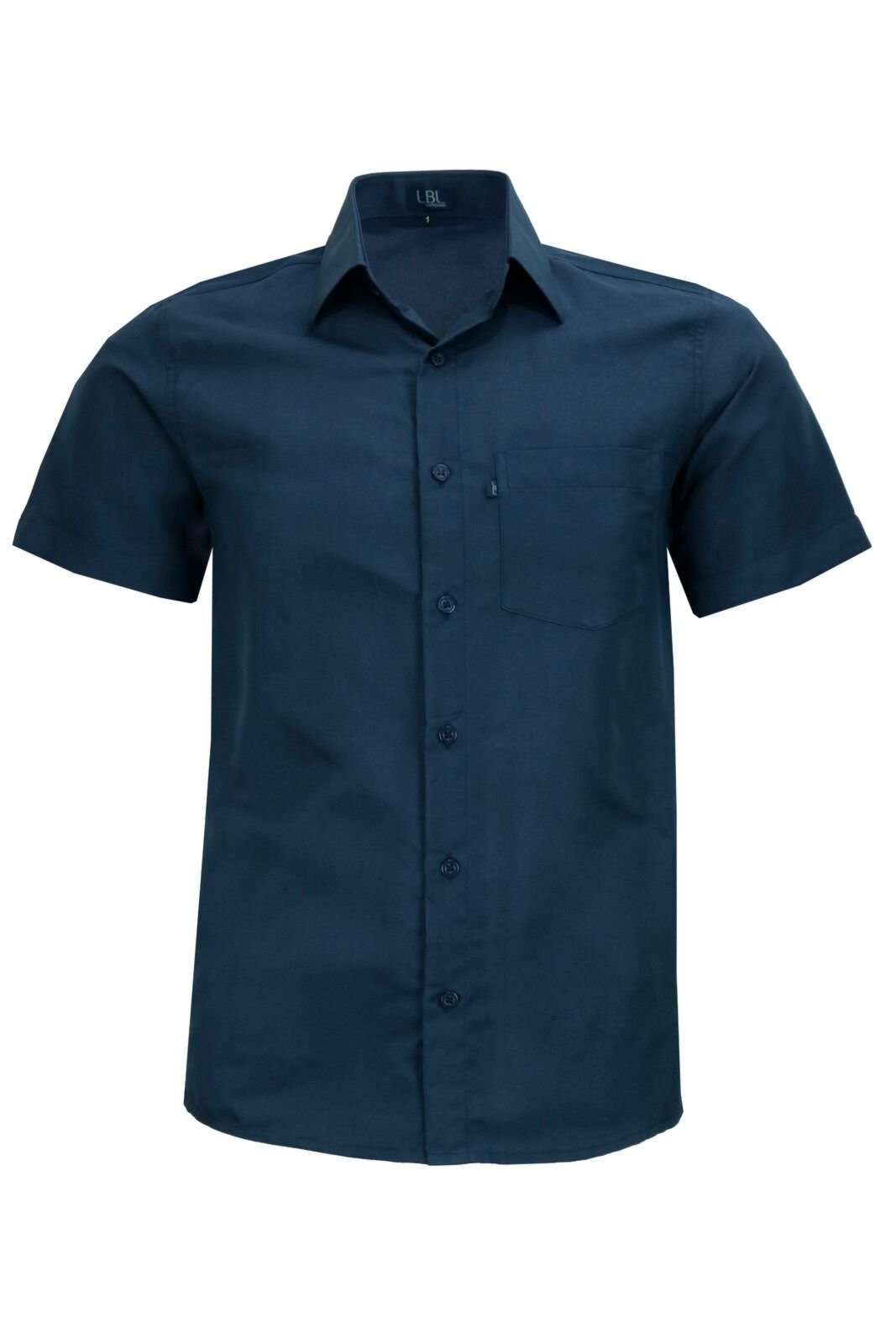 Camisa Manga Curta Lbl Comfort Com Bolso Não Amassa 3028