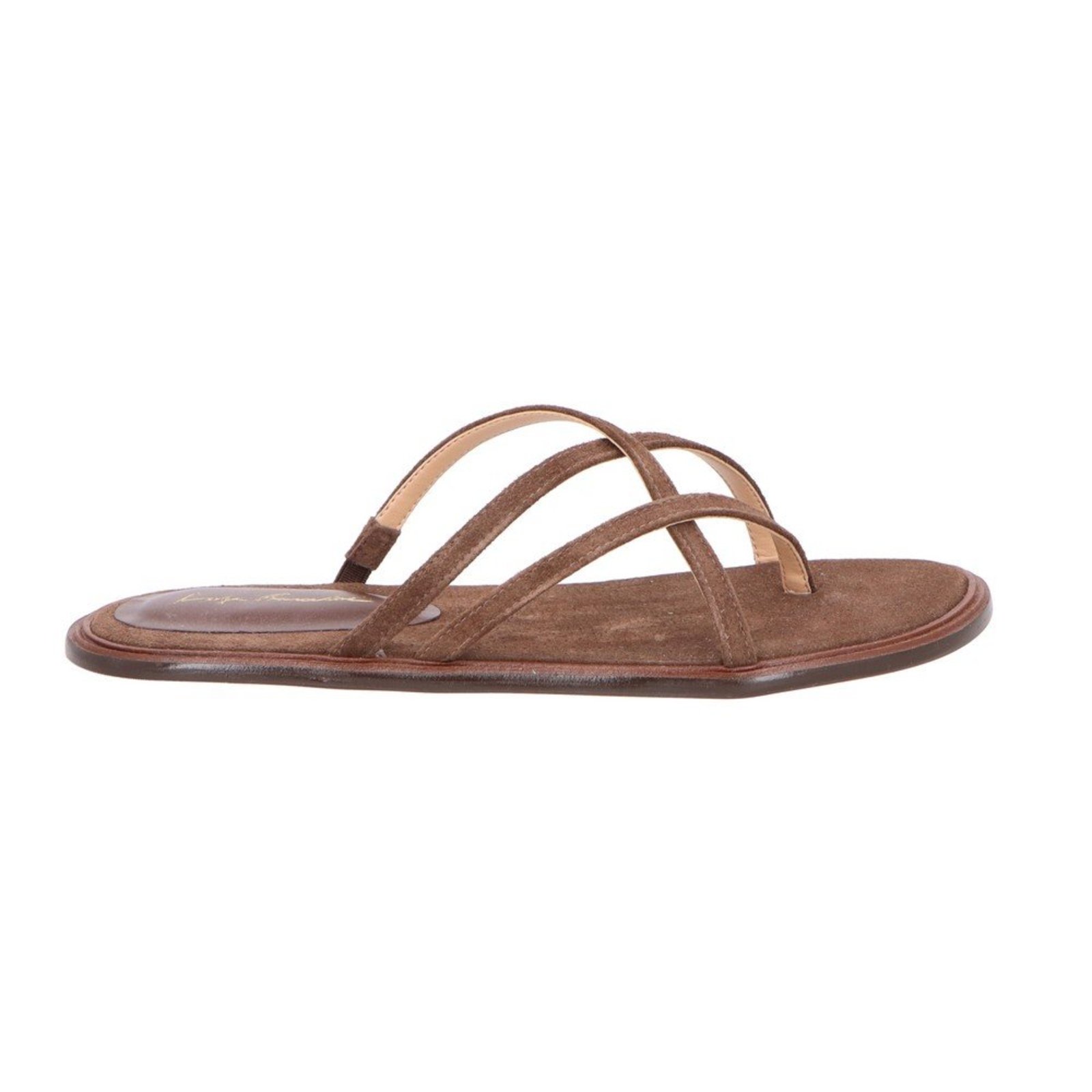 Chinelo Luiza Barcelos 13660023 Marrom Escuro