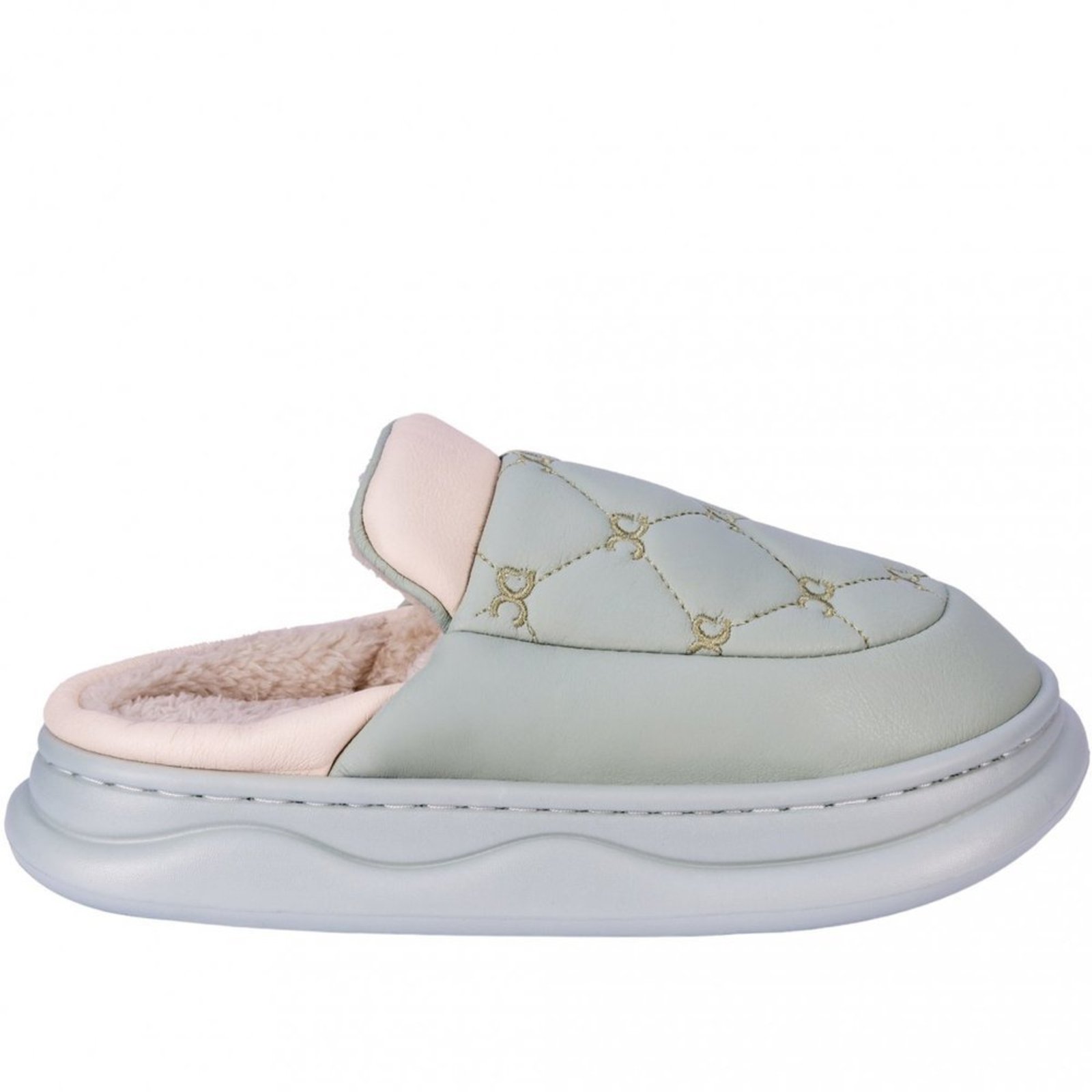 Infantil - Pantufa Feminina com Bordado Zariff 803333 Zariff Verde