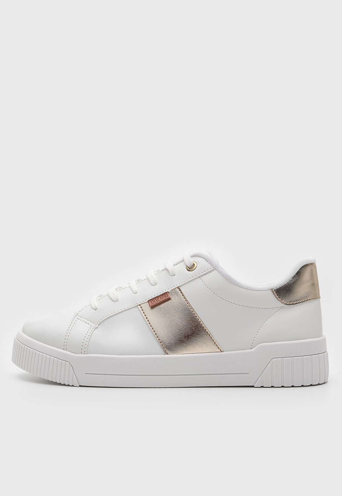 Tênis Anacapri Recortes Branco