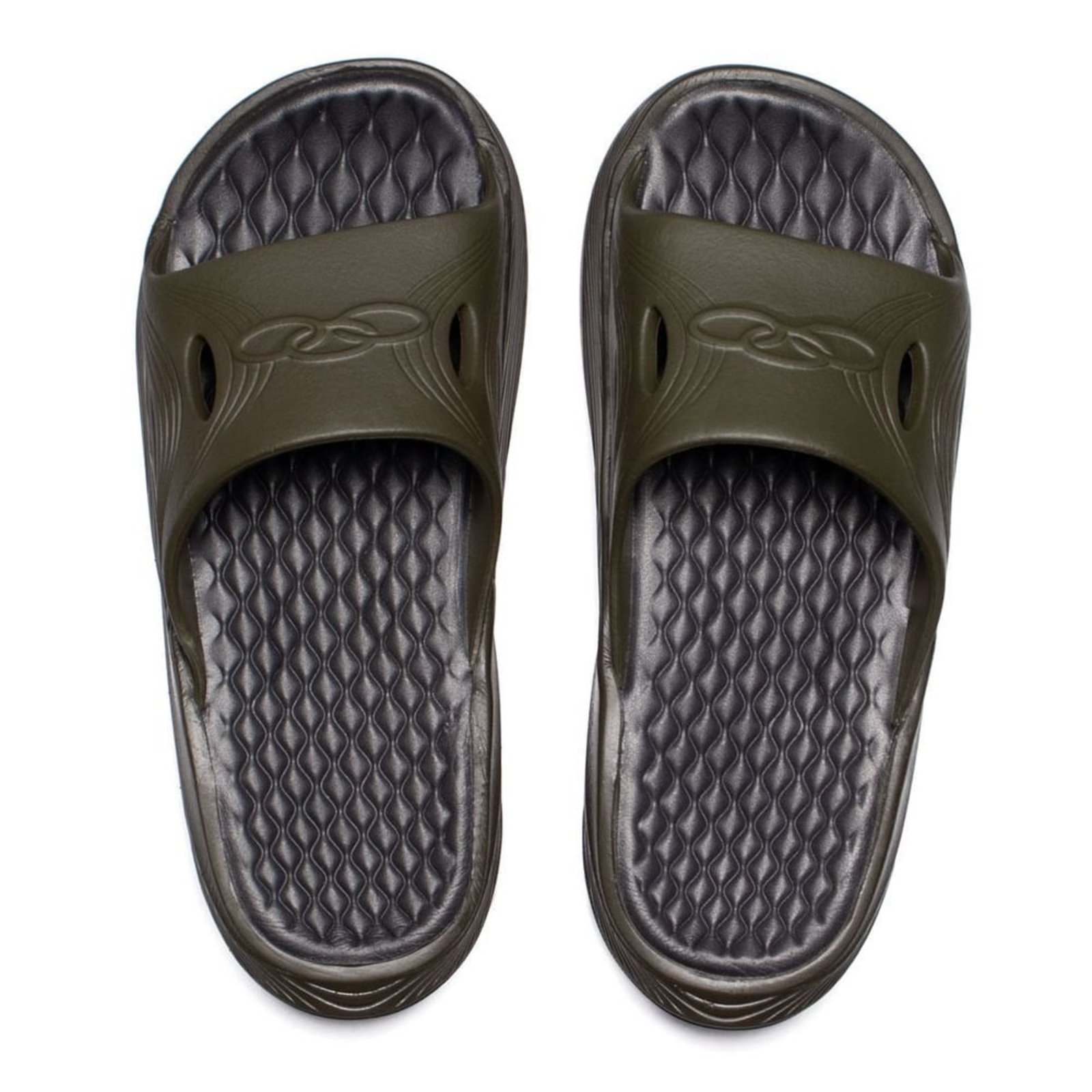 Infantil - Chinelo Slide Masculino Olympikus Pós Corre 405 Eleva+