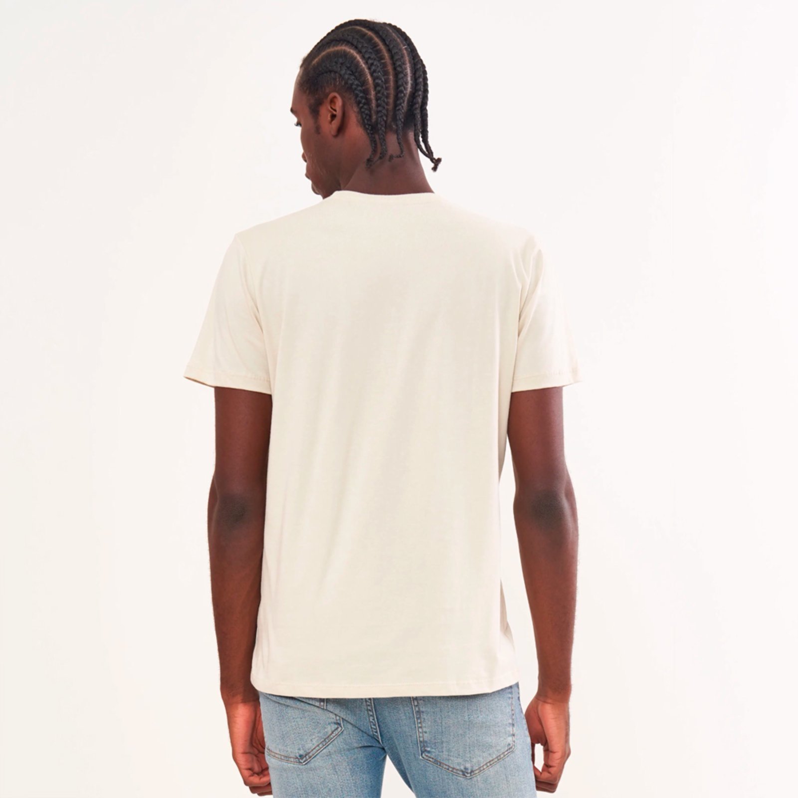 Vista 3 Camiseta Colcci Club Pr26 Taupe Masculino bege Colcci bege