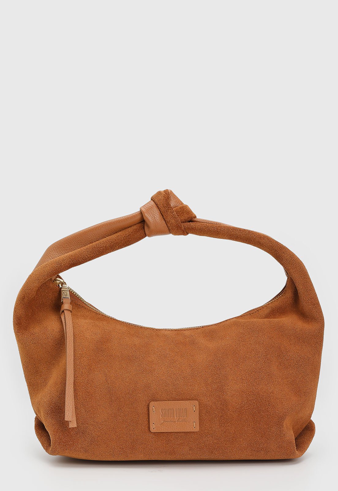 Bolsa Feminina Santa Lolla Média Nó Caramelo