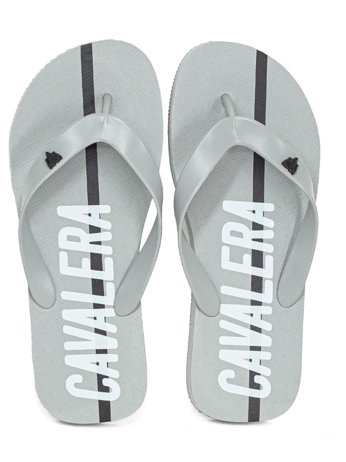 Chinelo Masculino Cavalera Line Effect Borracha Tira Larga Premium Cinza