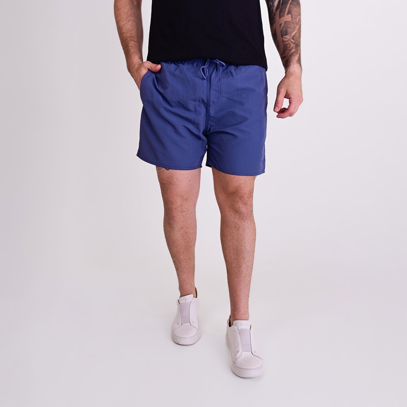 Shorts Beach Aramis Básica Azul Marinho