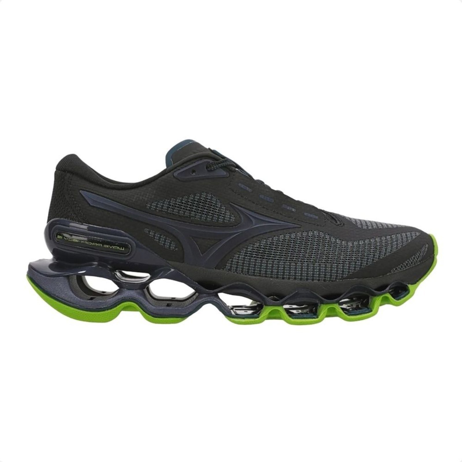 Vista 2 Tênis Corrida Masculino Mizuno Wave Prophecy 15 preto Mizuno preto