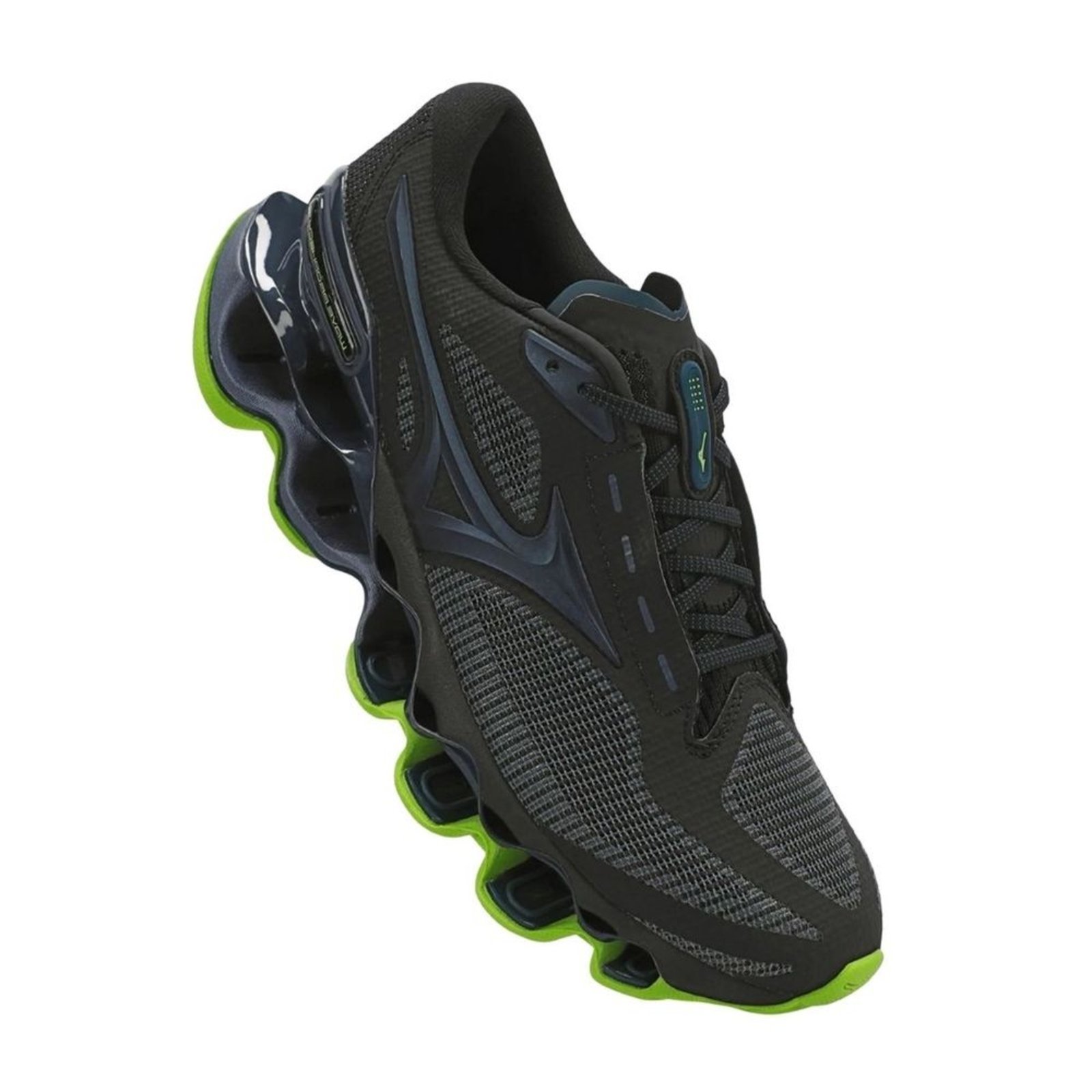 Vista 3 Tênis Corrida Masculino Mizuno Wave Prophecy 15 preto Mizuno preto