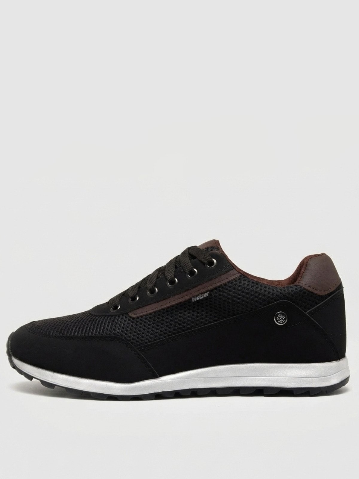 Tênis Masculino Casual Sapatênis Solado Tratorado Sneakers Sapatofran Jogging Versátil Preto