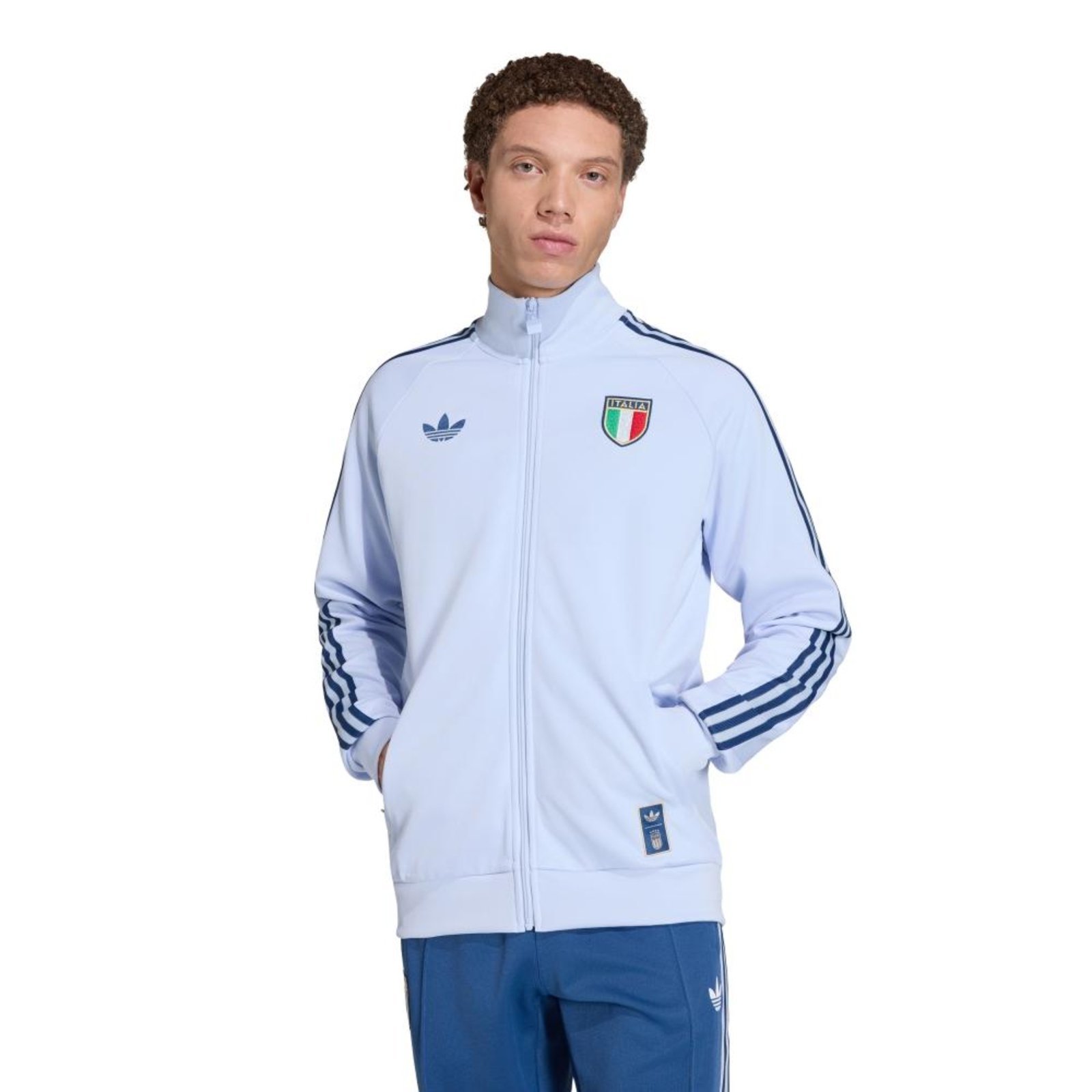 Jaqueta Itália Originals adidas Performance Azul
