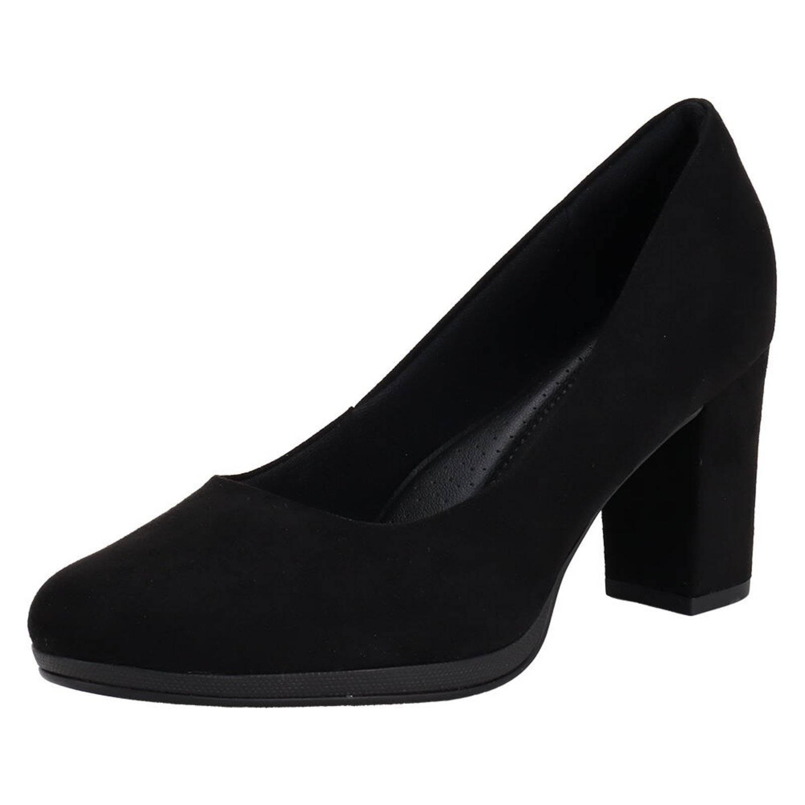Sapato Feminino Salto Grosso Piccadilly 130185 0081855 Preto