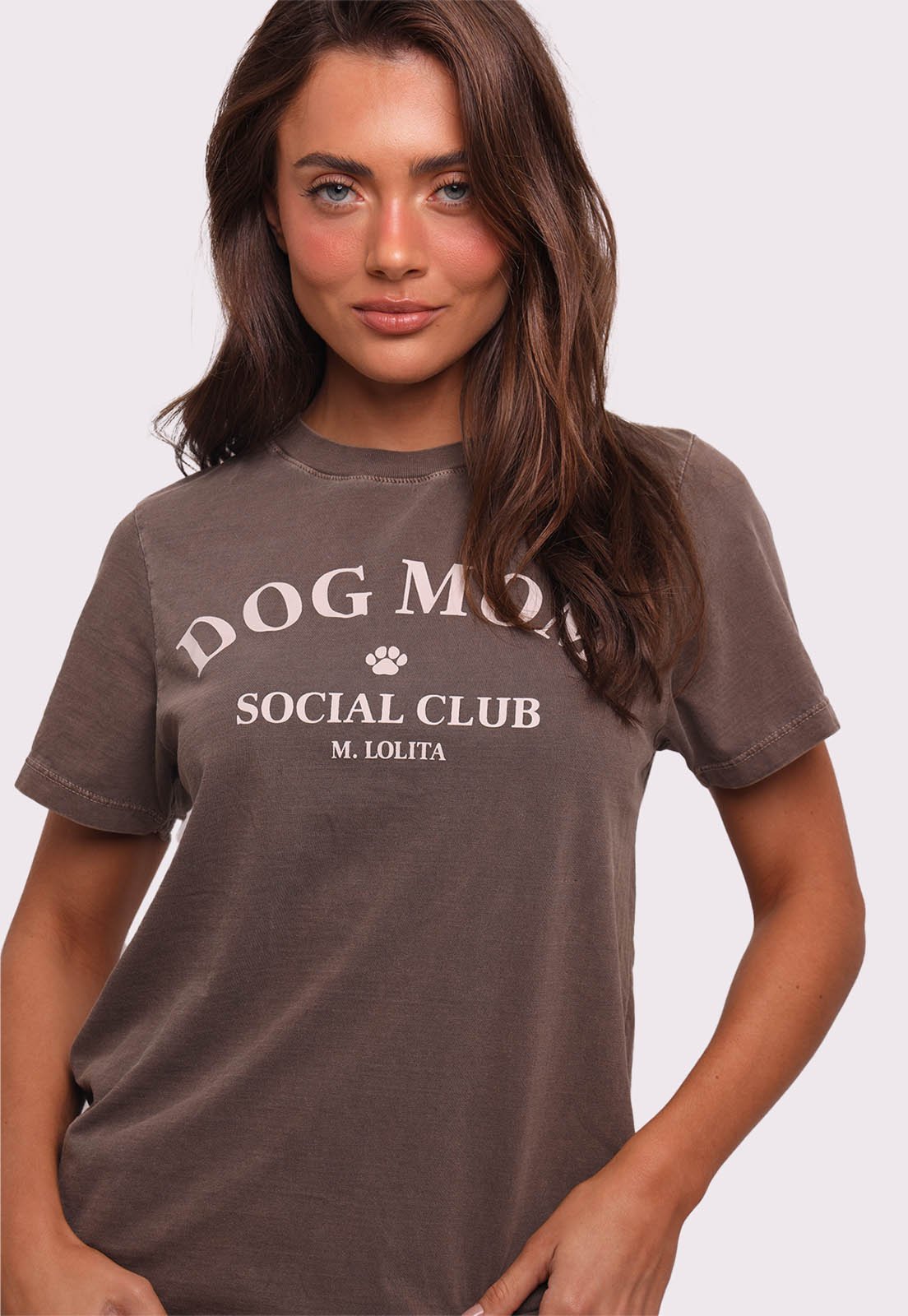 t-shirt caramelo dog mom Mundo Lolita