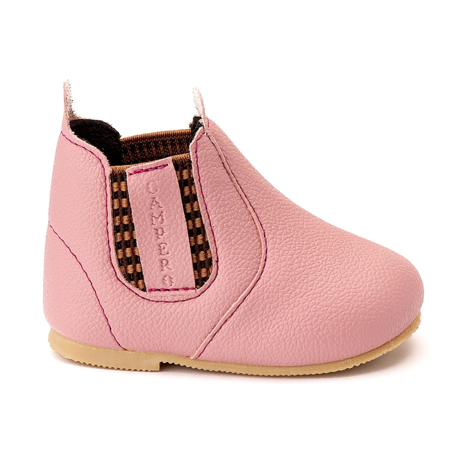 Infantil - Botina Campero Cano Baixo Botinha Country Rosa
