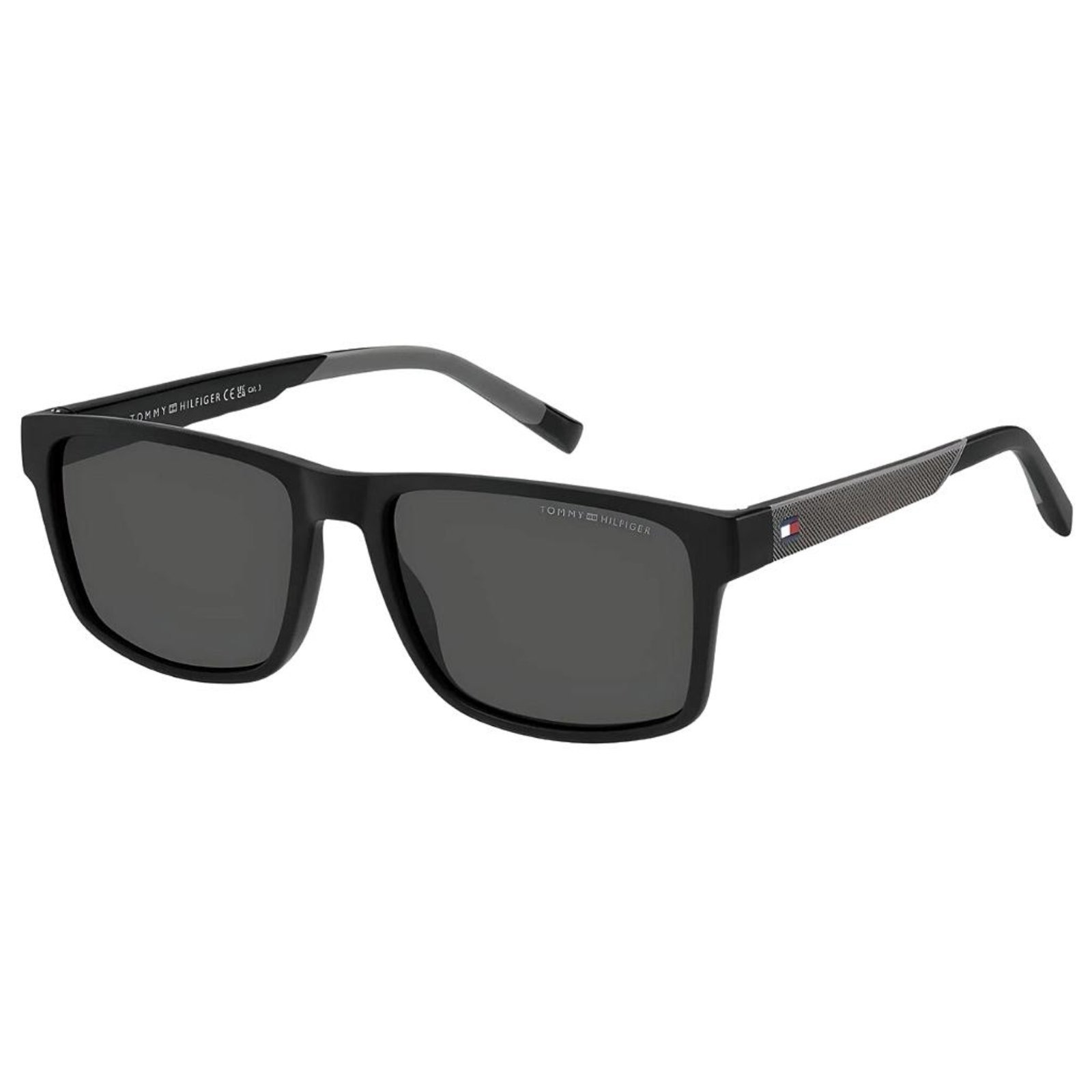 Óculos de Sol Tommy Hilfiger Preto 2142S Lente Cinza