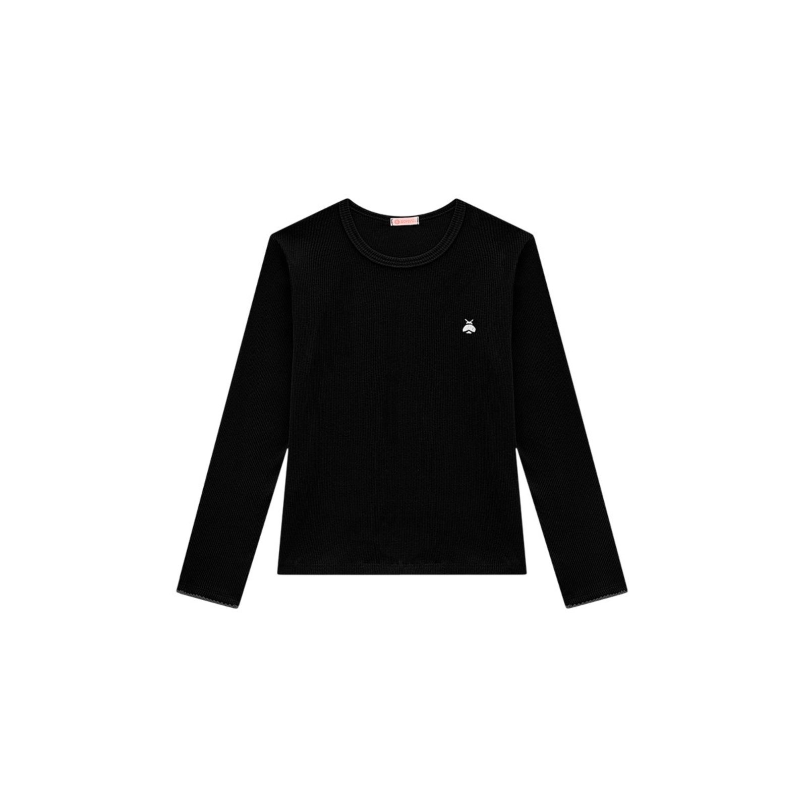 Infantil - Blusa Feminina em Ribana