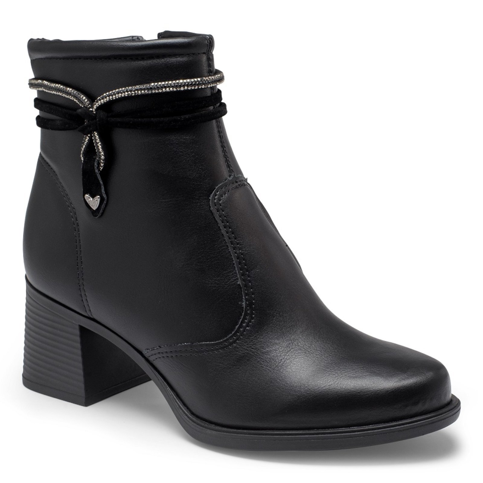 Bota Cano Curto Mississipi MC852 Feminina – Preto